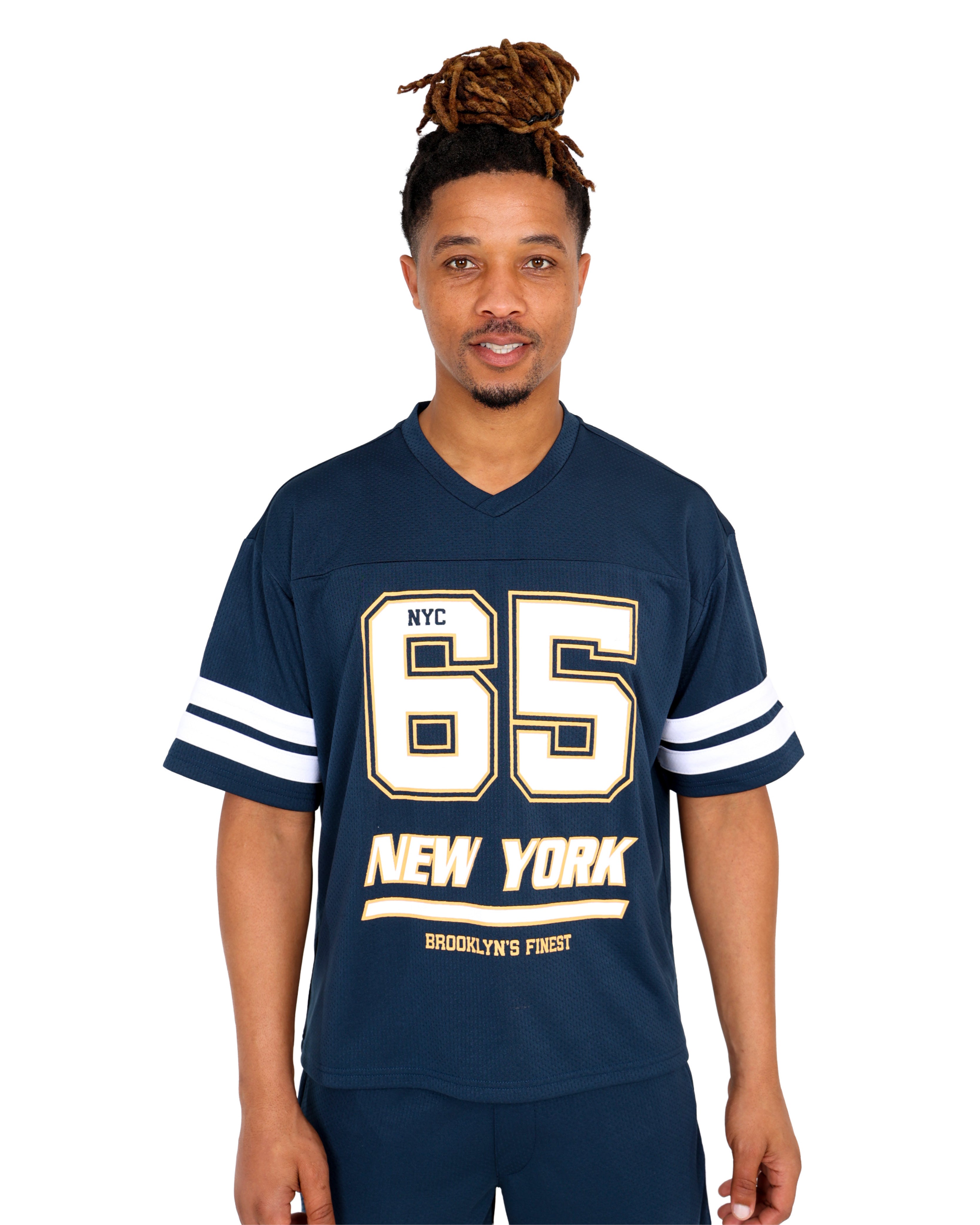 Short Sleeve Navy New York Baseball T-Shirt
