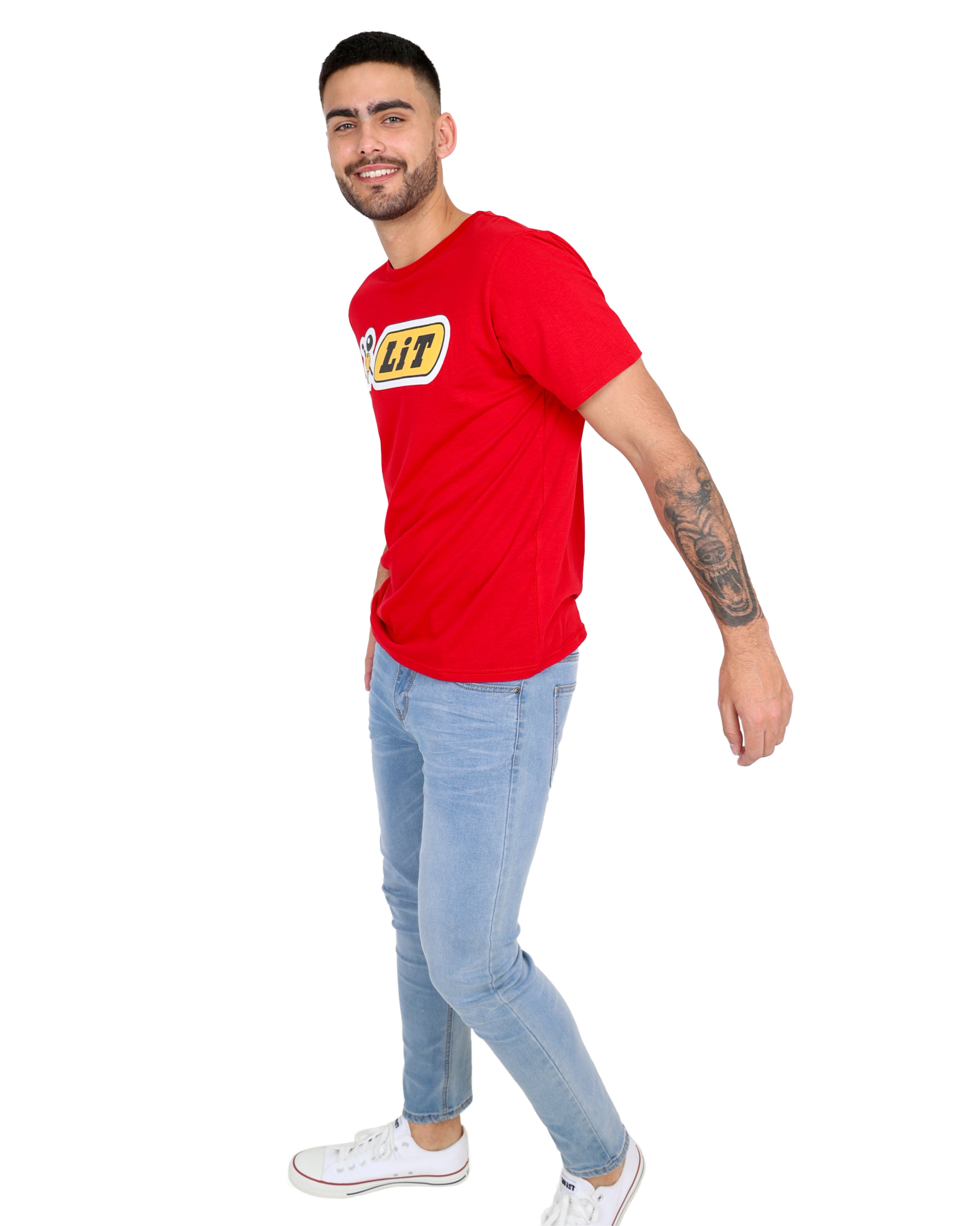 Plain Skinny Fit Light Indigo Jeans