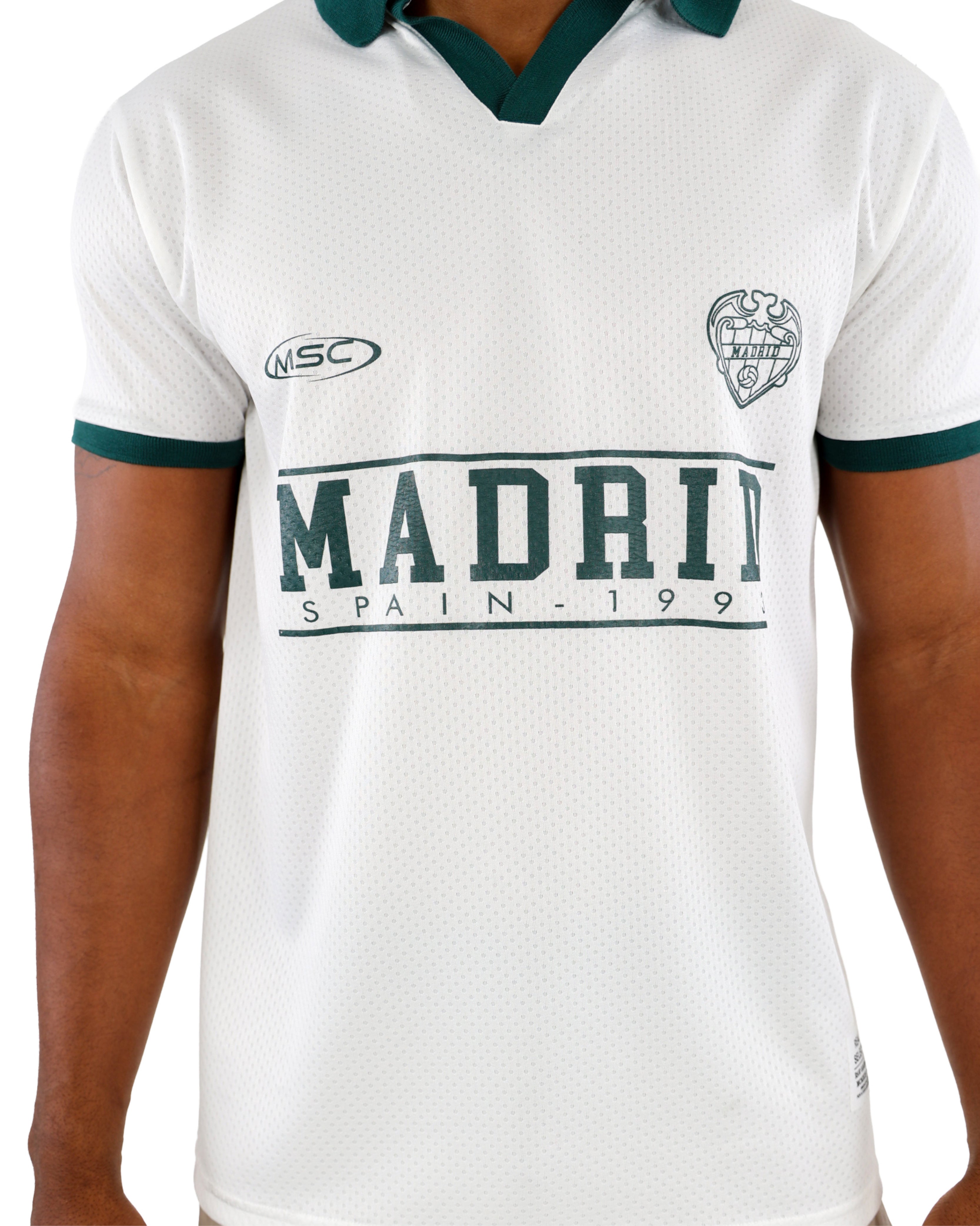 Johnny Collar Short Sleeve "Madrid" Shirt