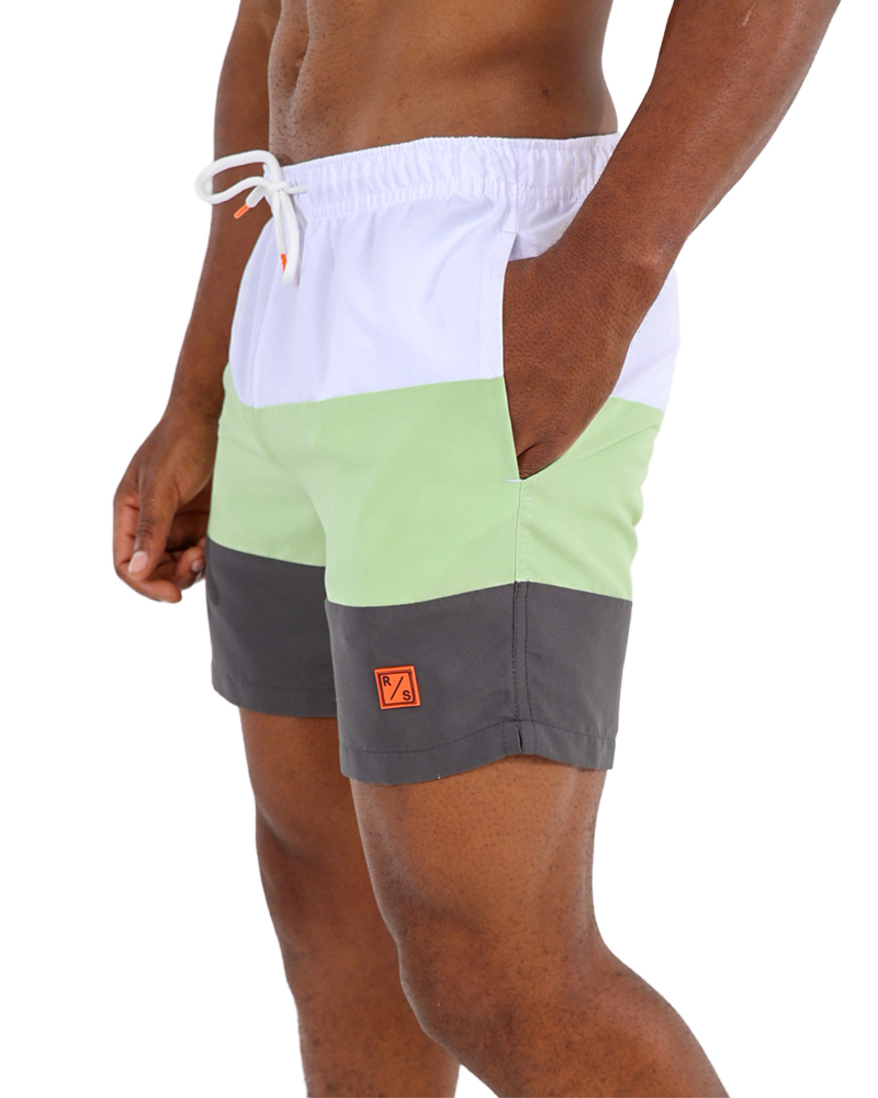 Colour Block Swim Shorts