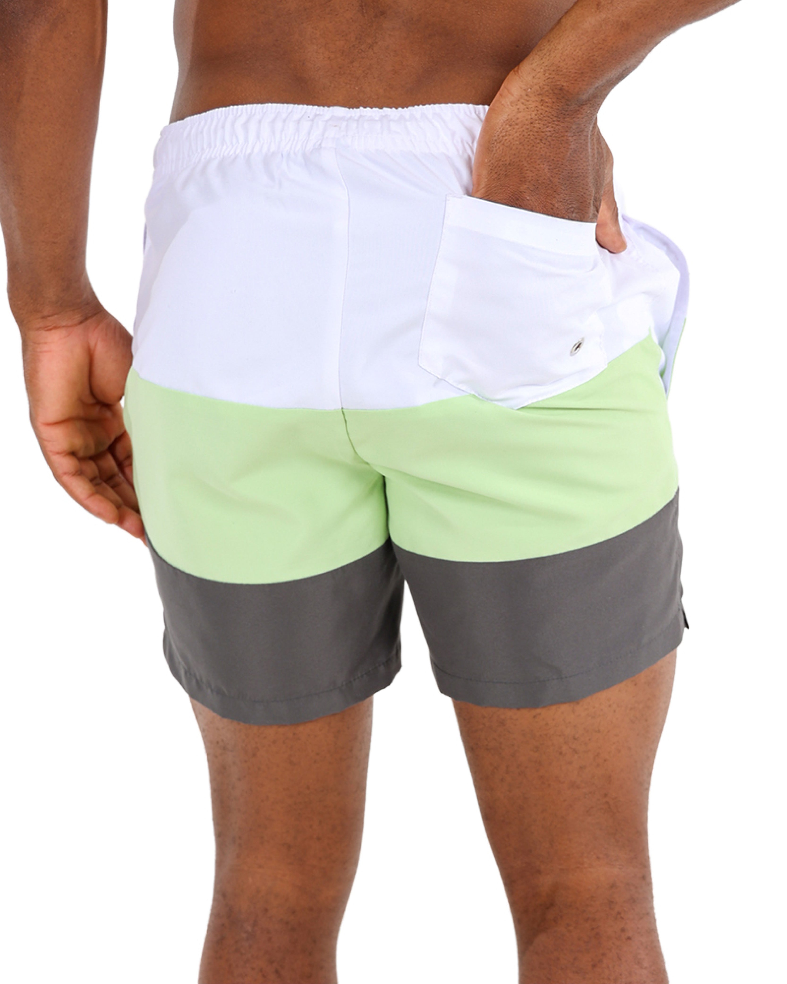 Colour Block Swim Shorts