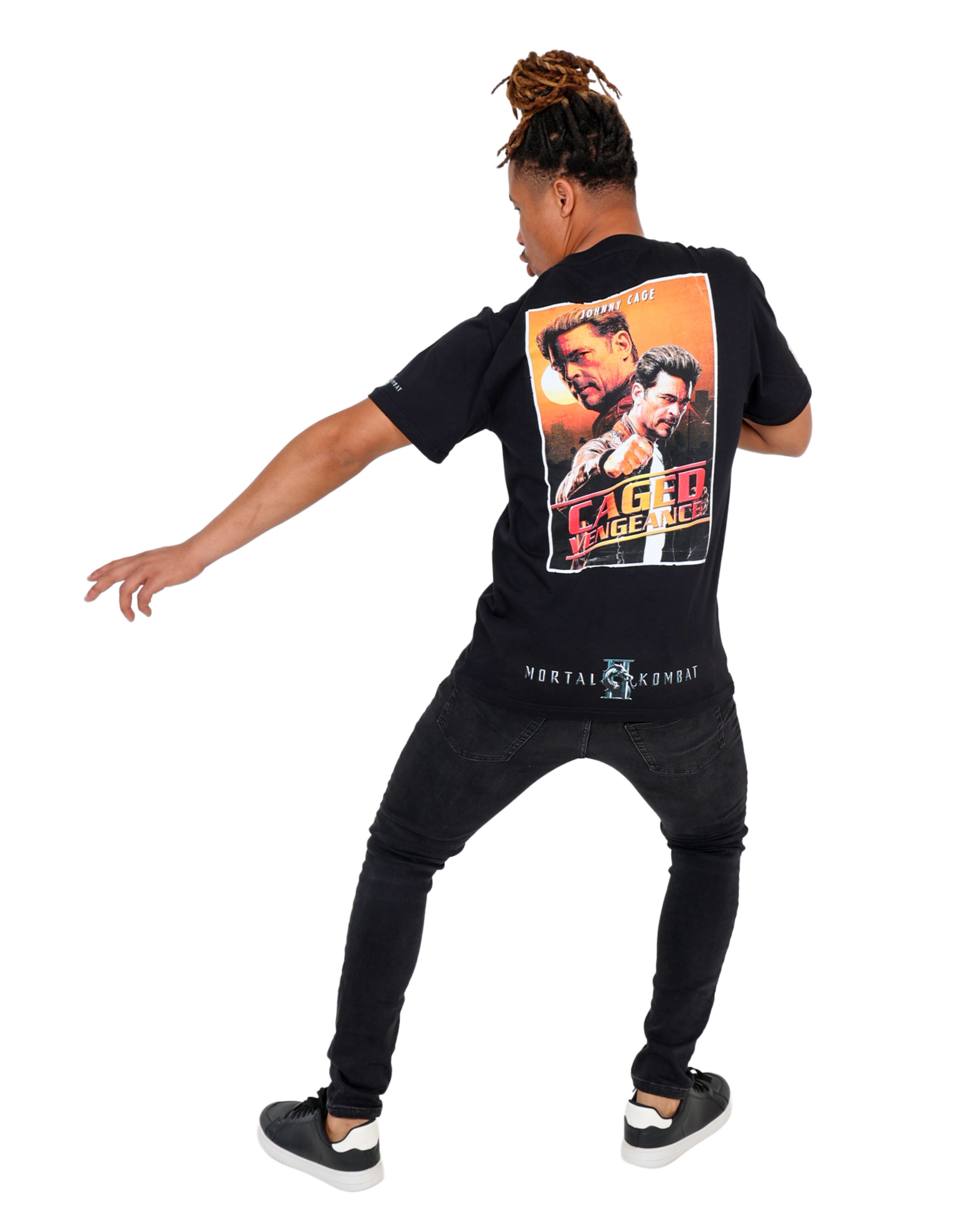 Mortal Kombat II - Johnny Cage Vengeance Graphic T-Shirt