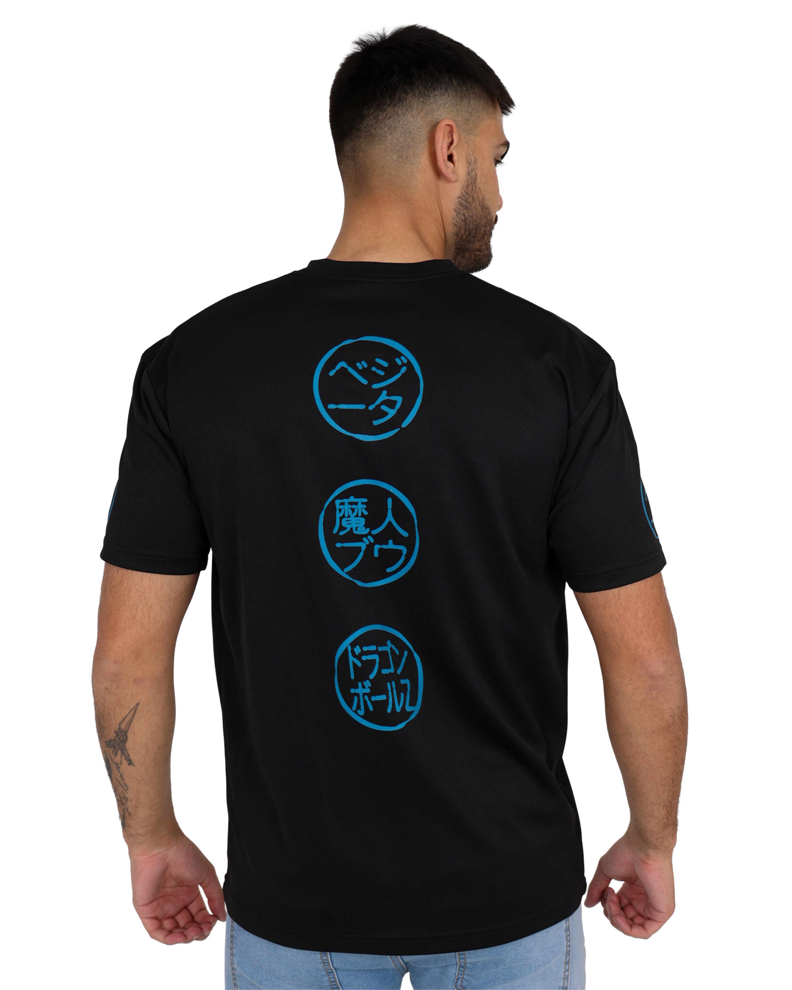 Dragon Ball Z Super Saiyan T-Shirt + FREE Frieza Standee