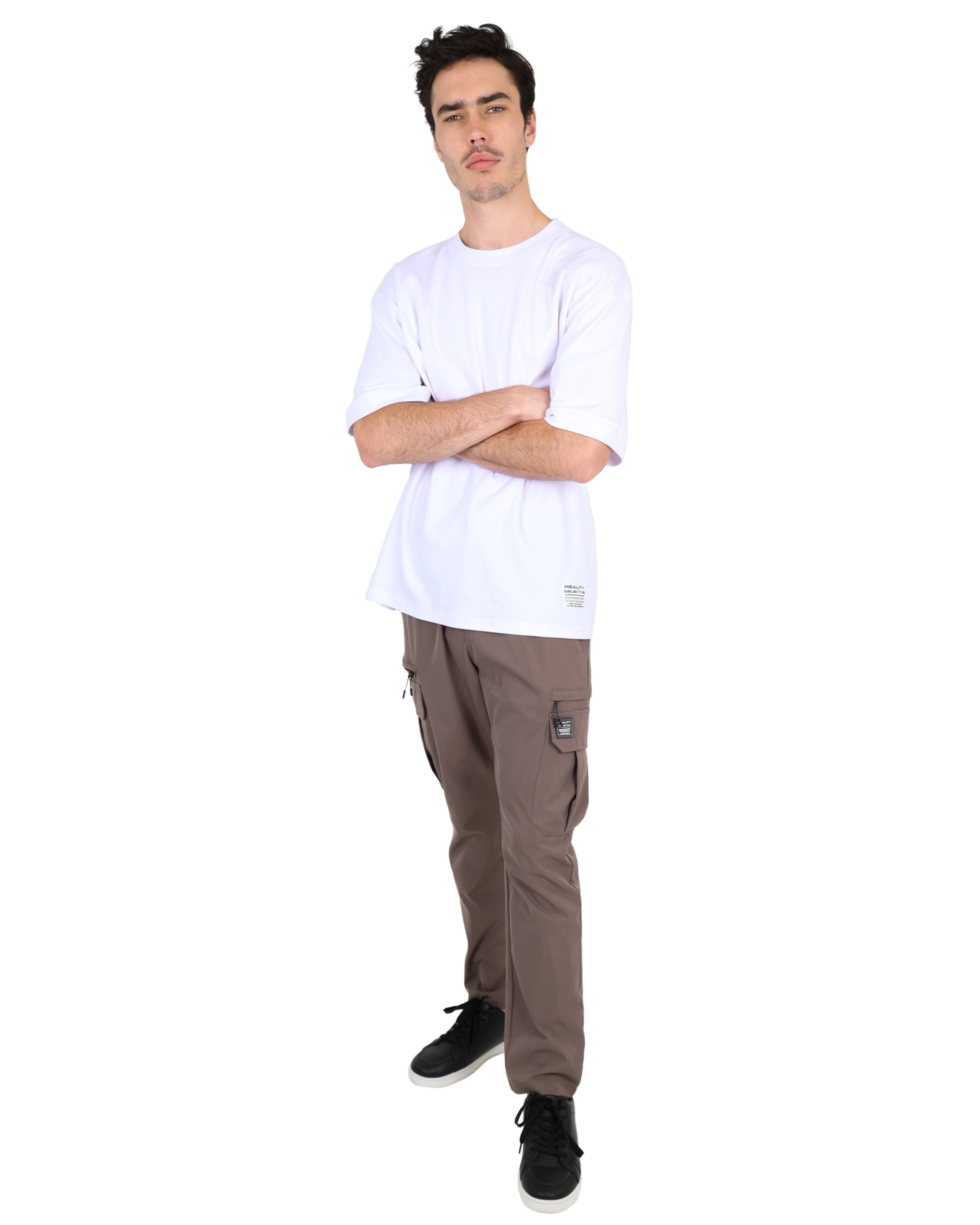 Twill Cargo Joggers