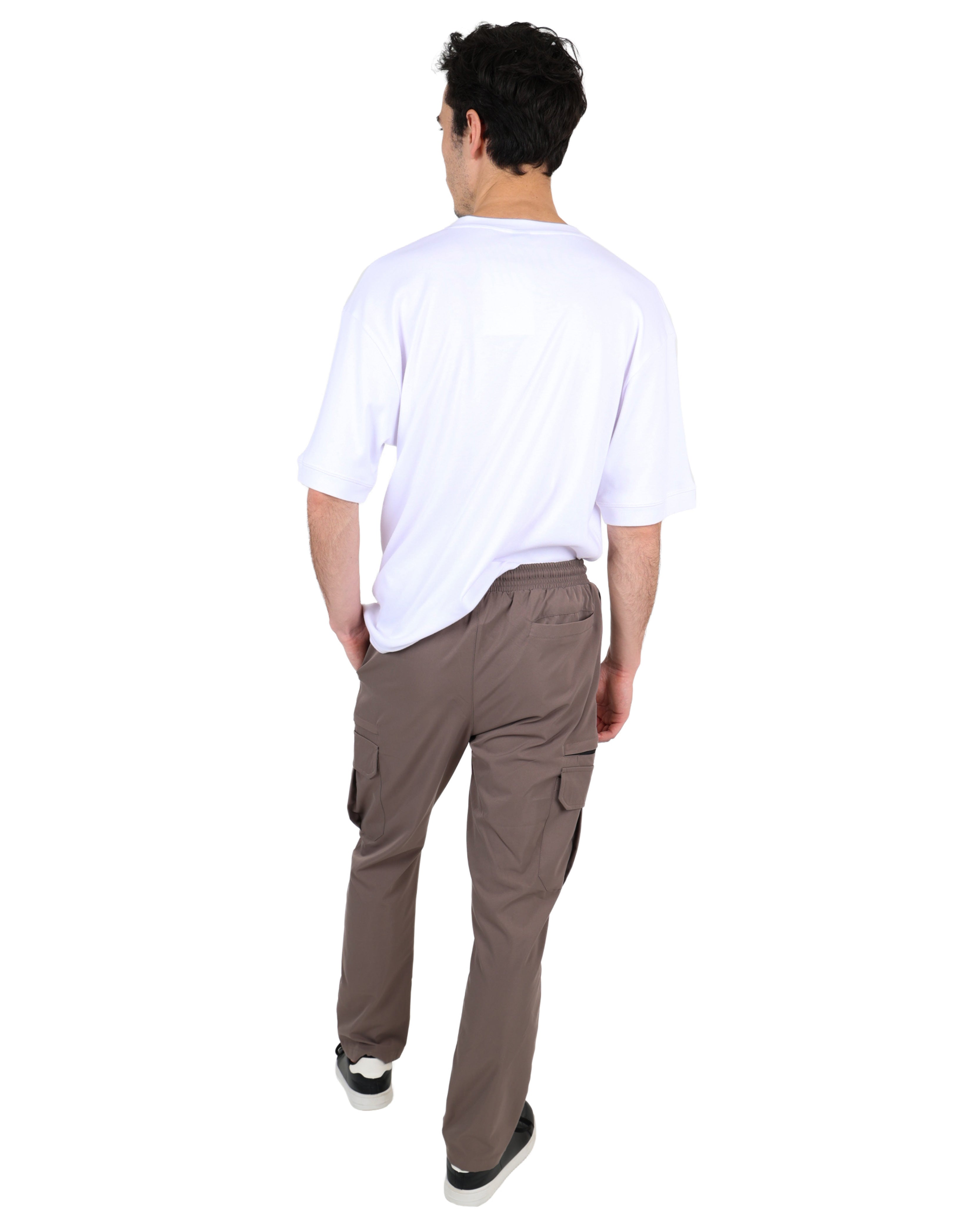 Twill Cargo Joggers