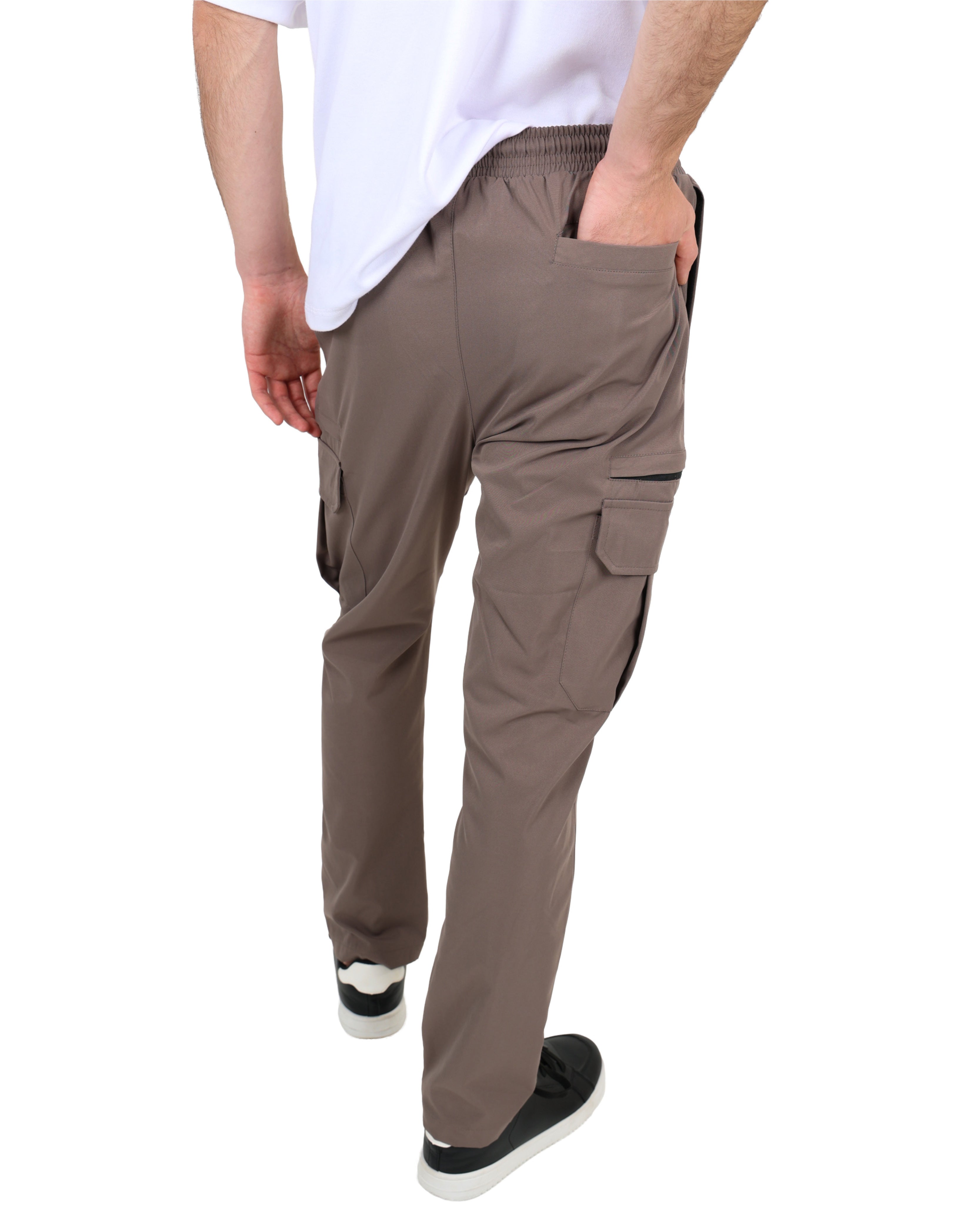 Twill Cargo Joggers