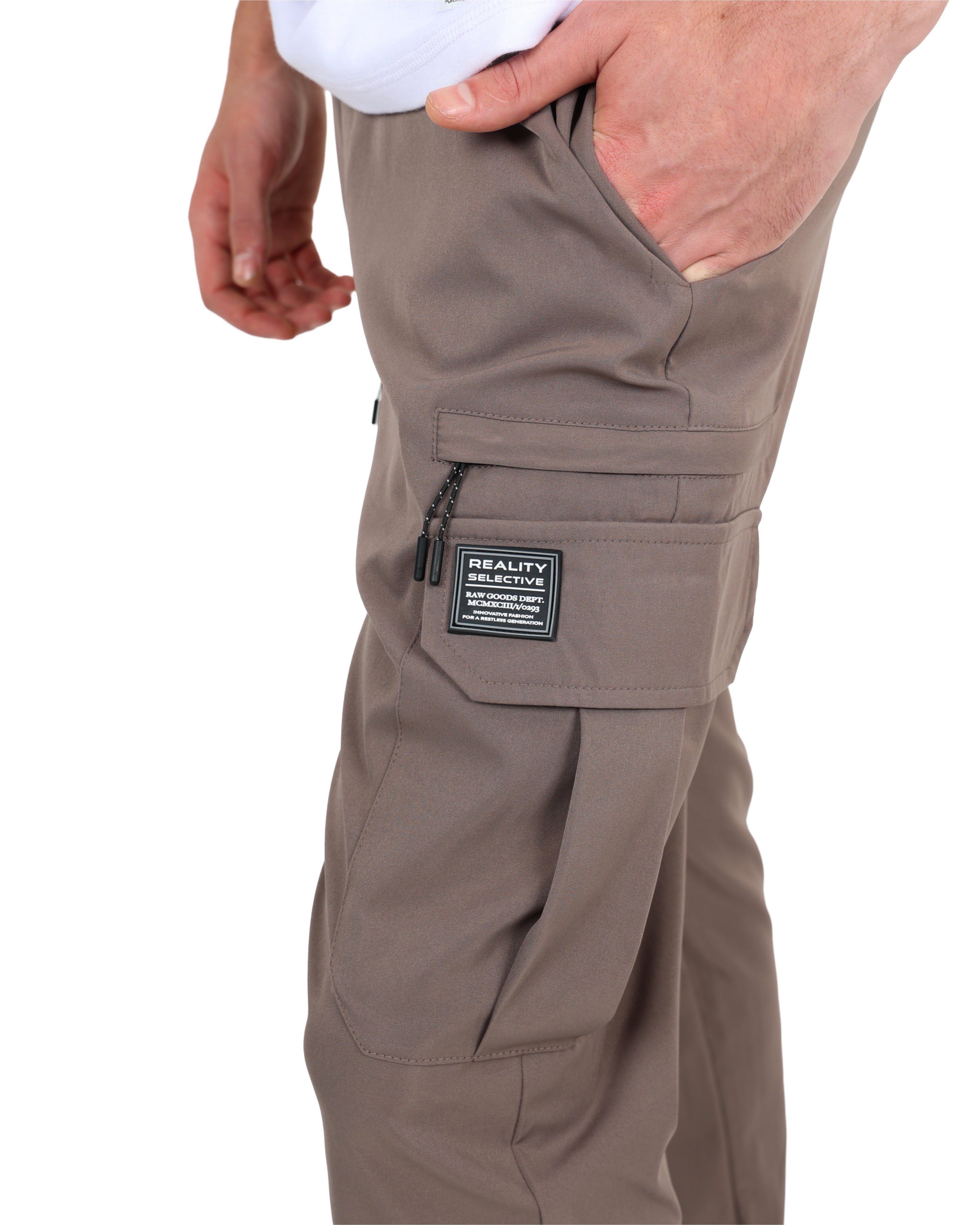 Twill Cargo Joggers