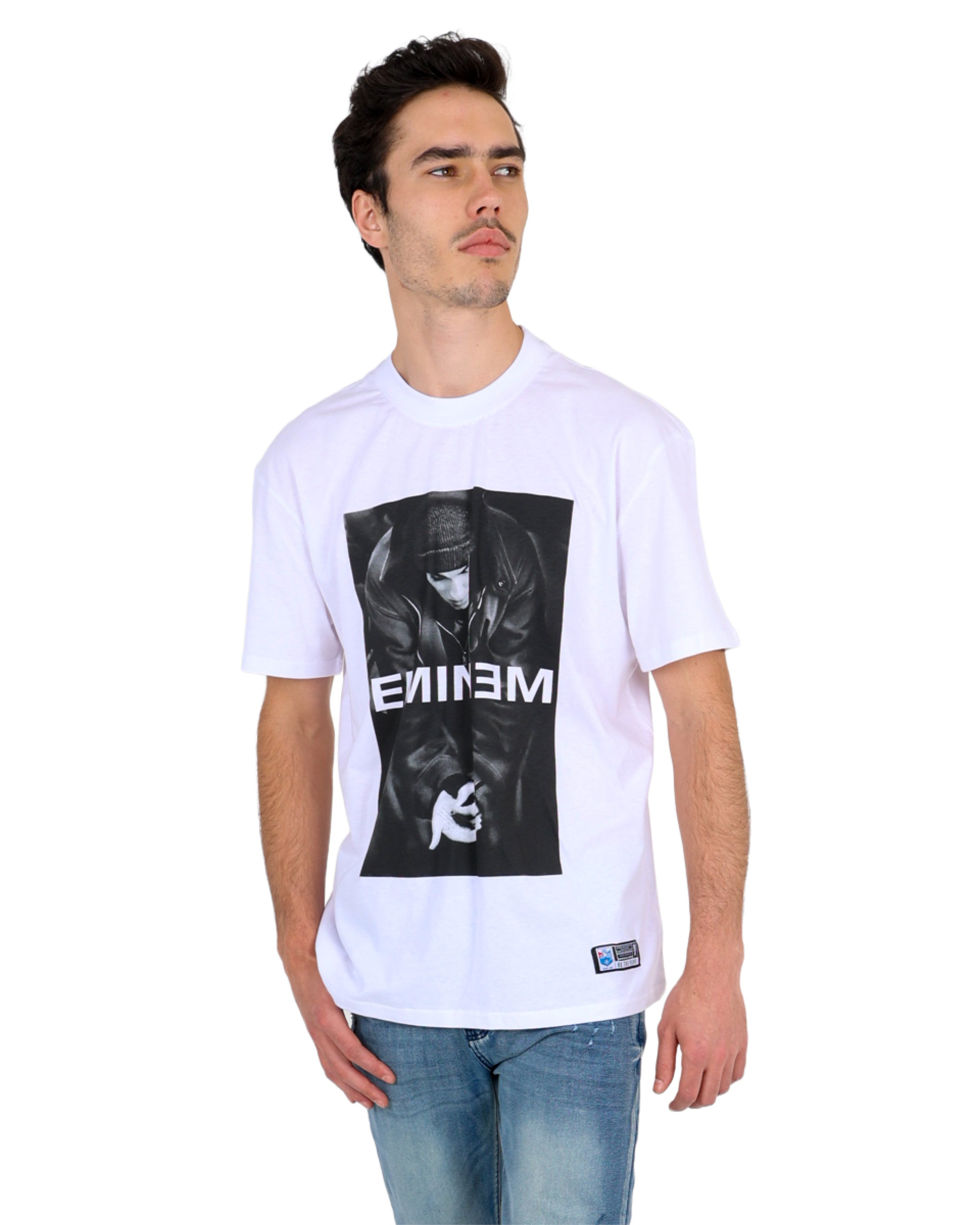 Eminem Rapper White T-Shirt