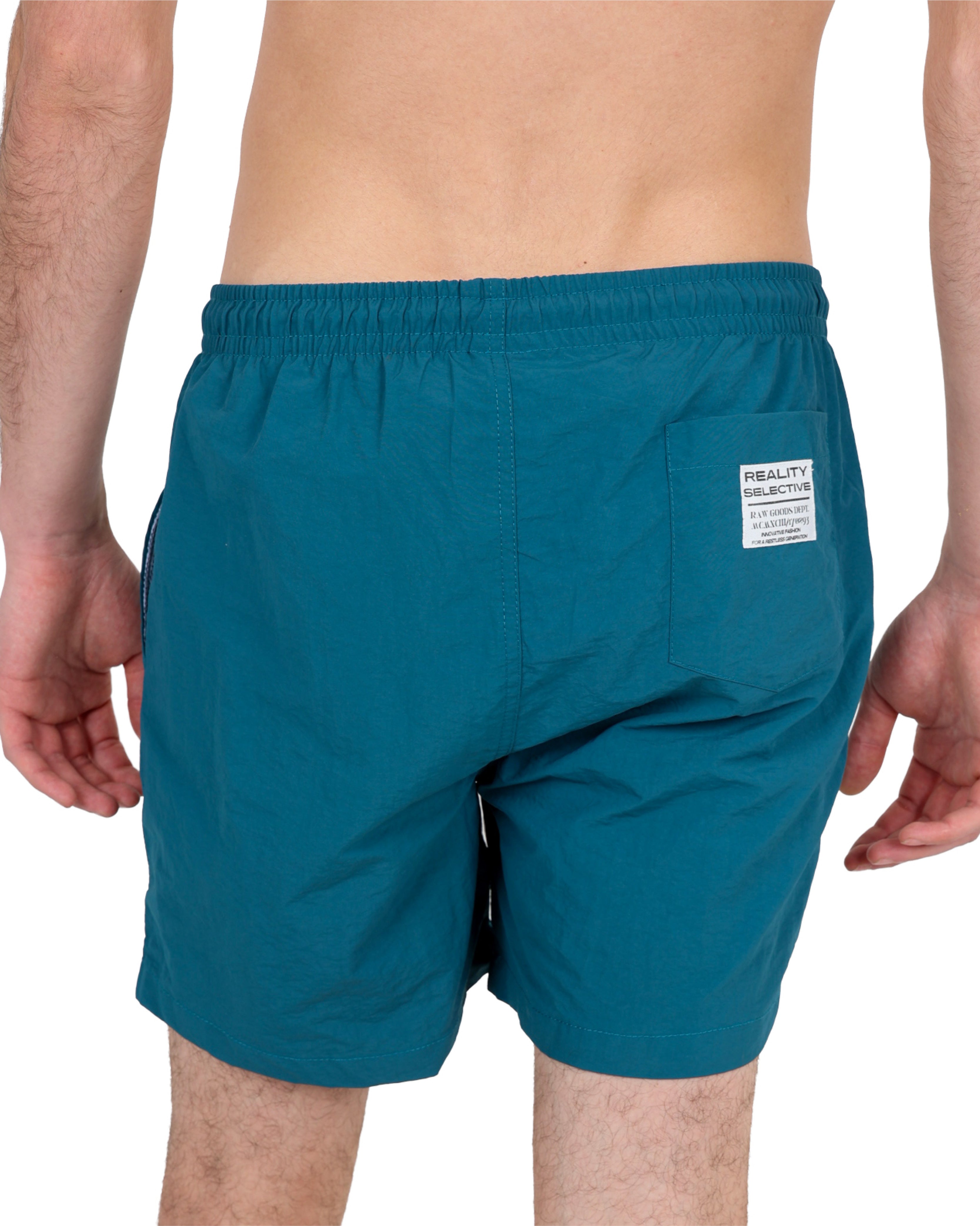 Teal Paris France Swim Shorts