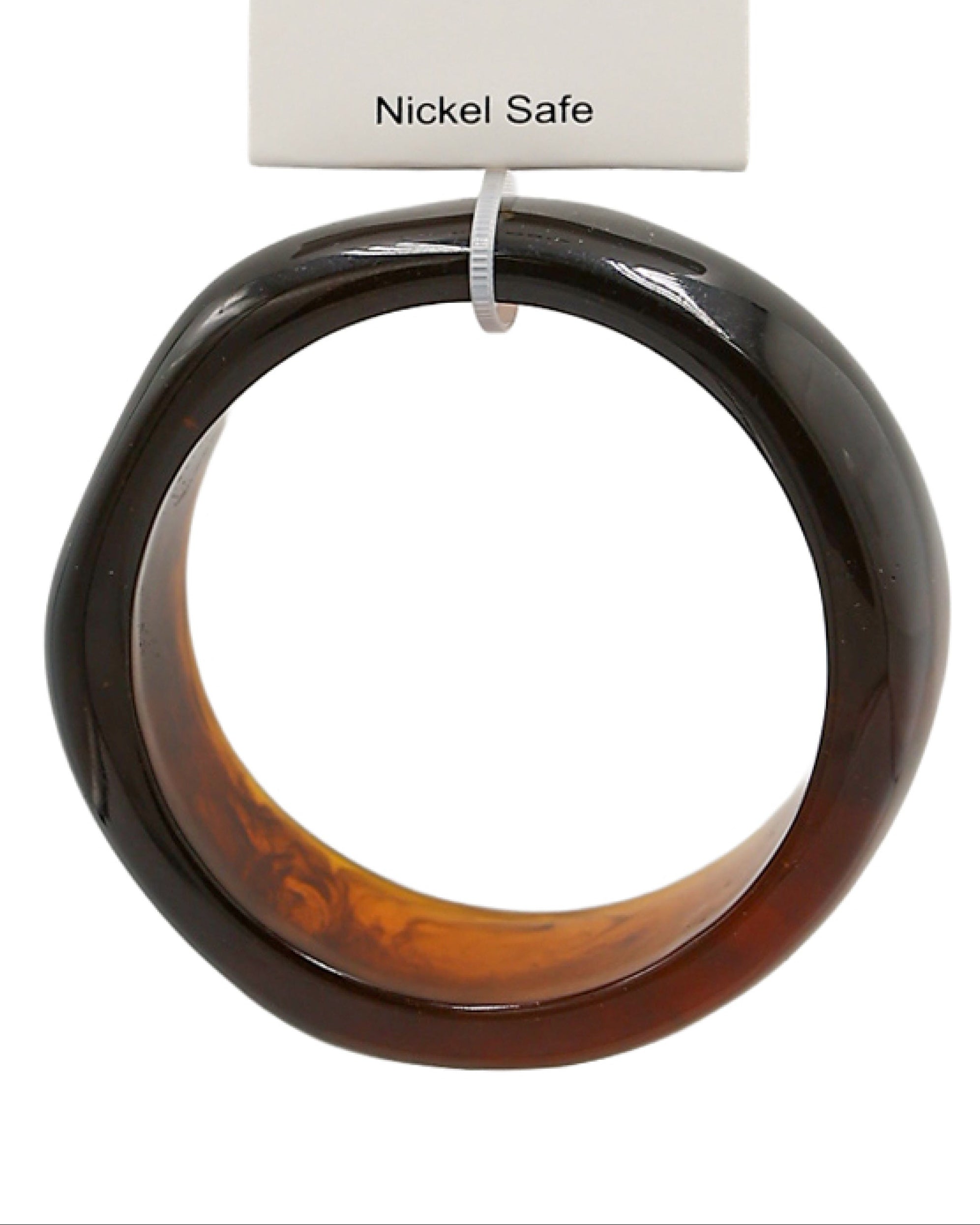 Smoked Amber Bangle