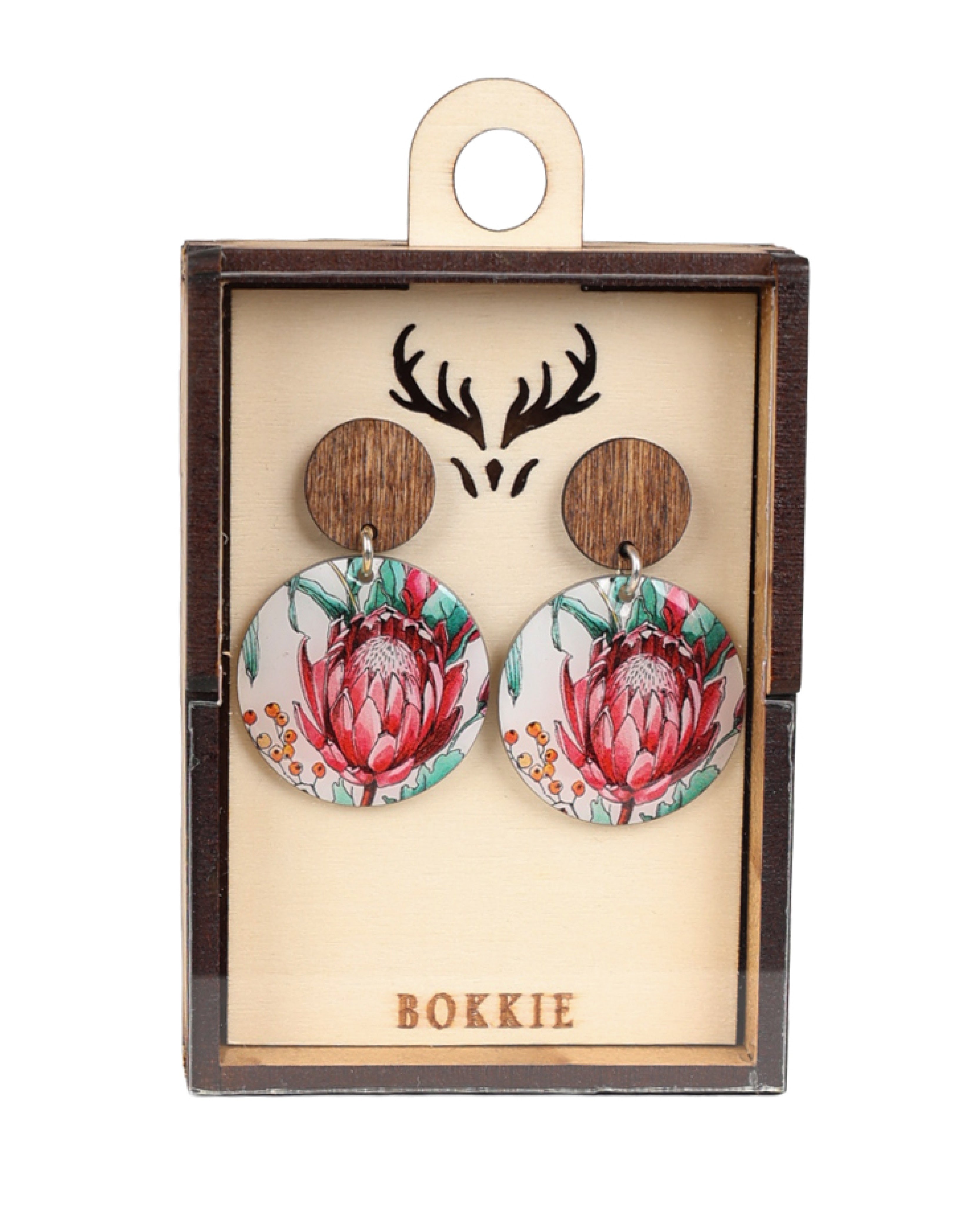 Protea Drop Earrings
