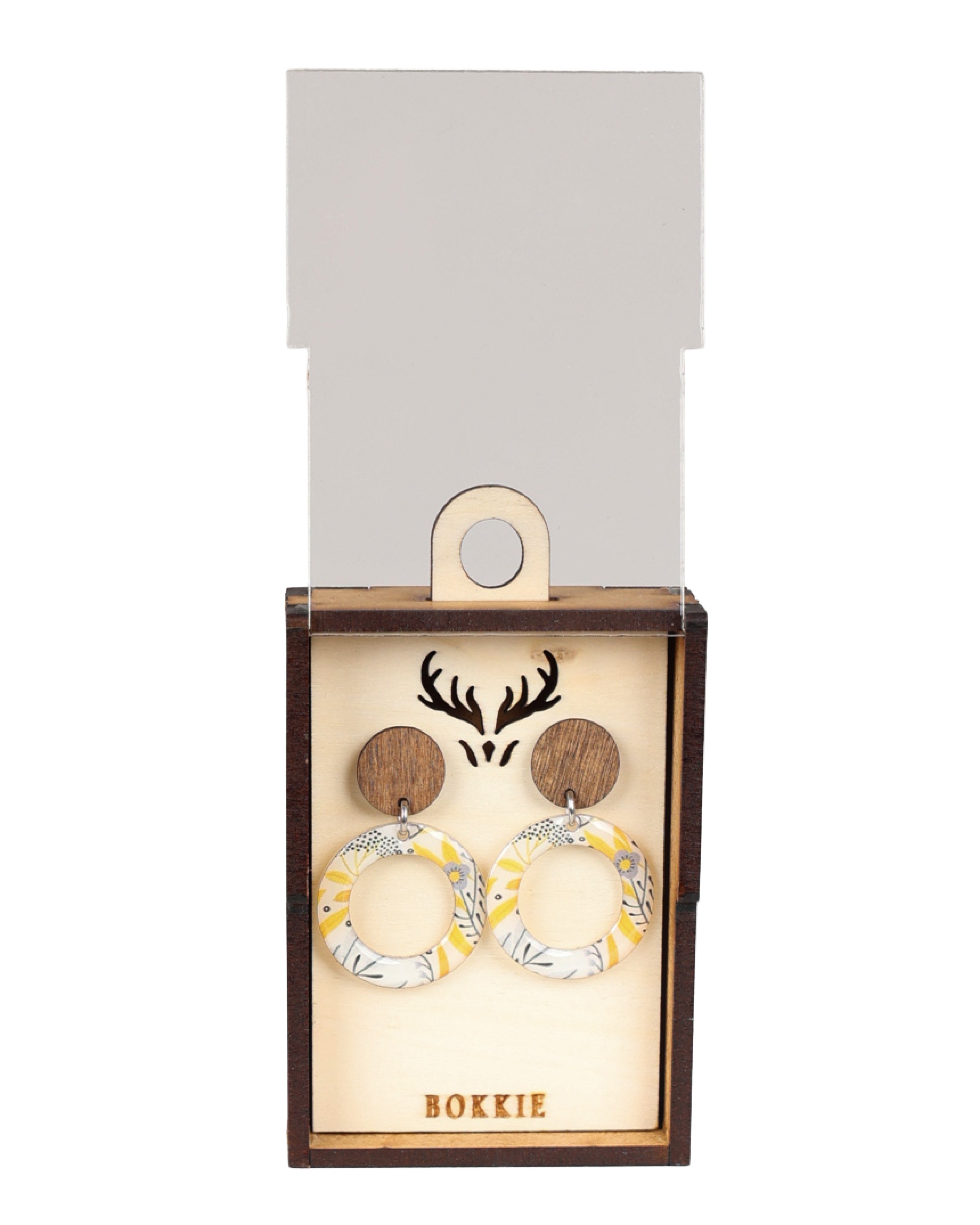 Lemon Poppy Drop Earrings
