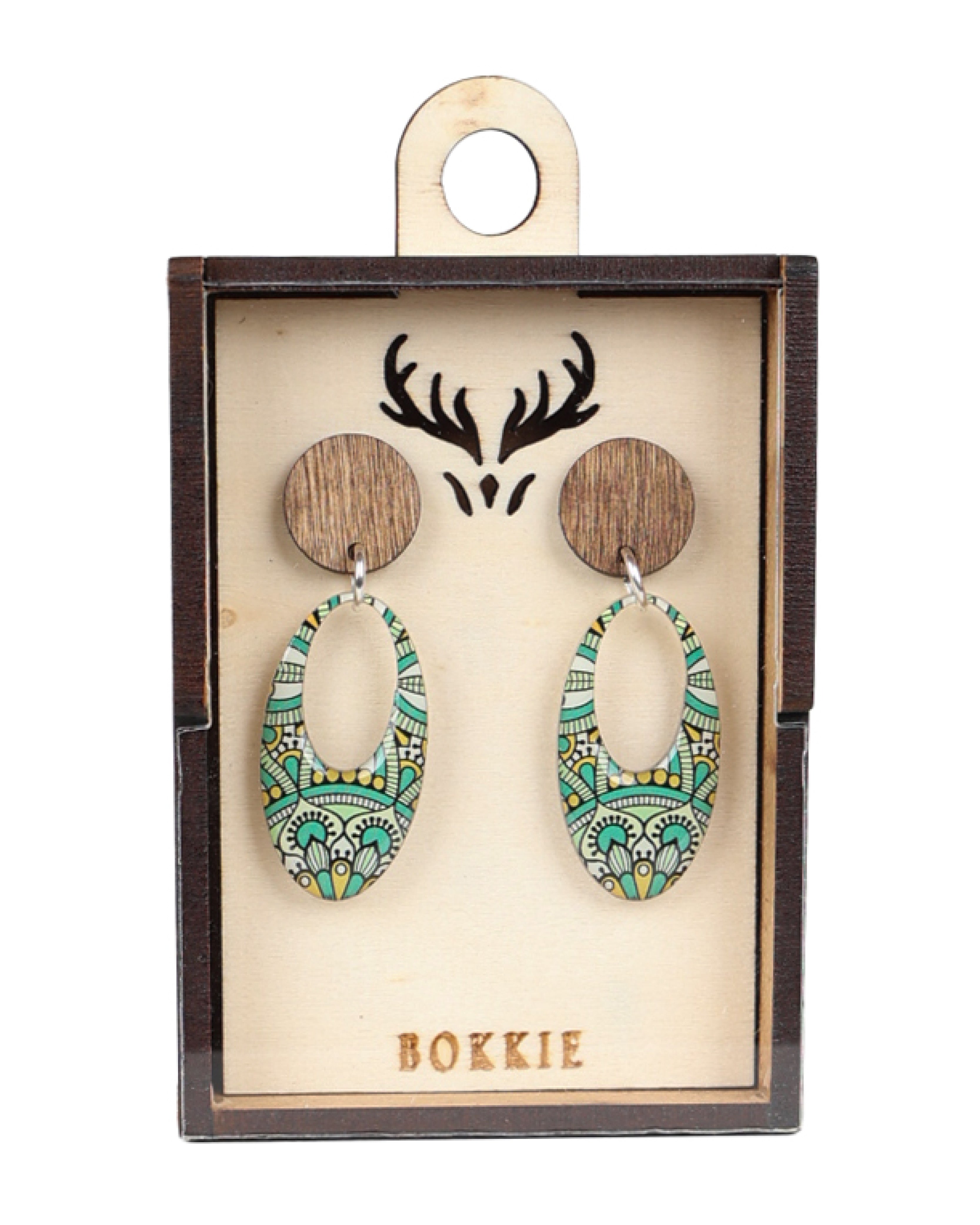 Geometric Drop Earrings