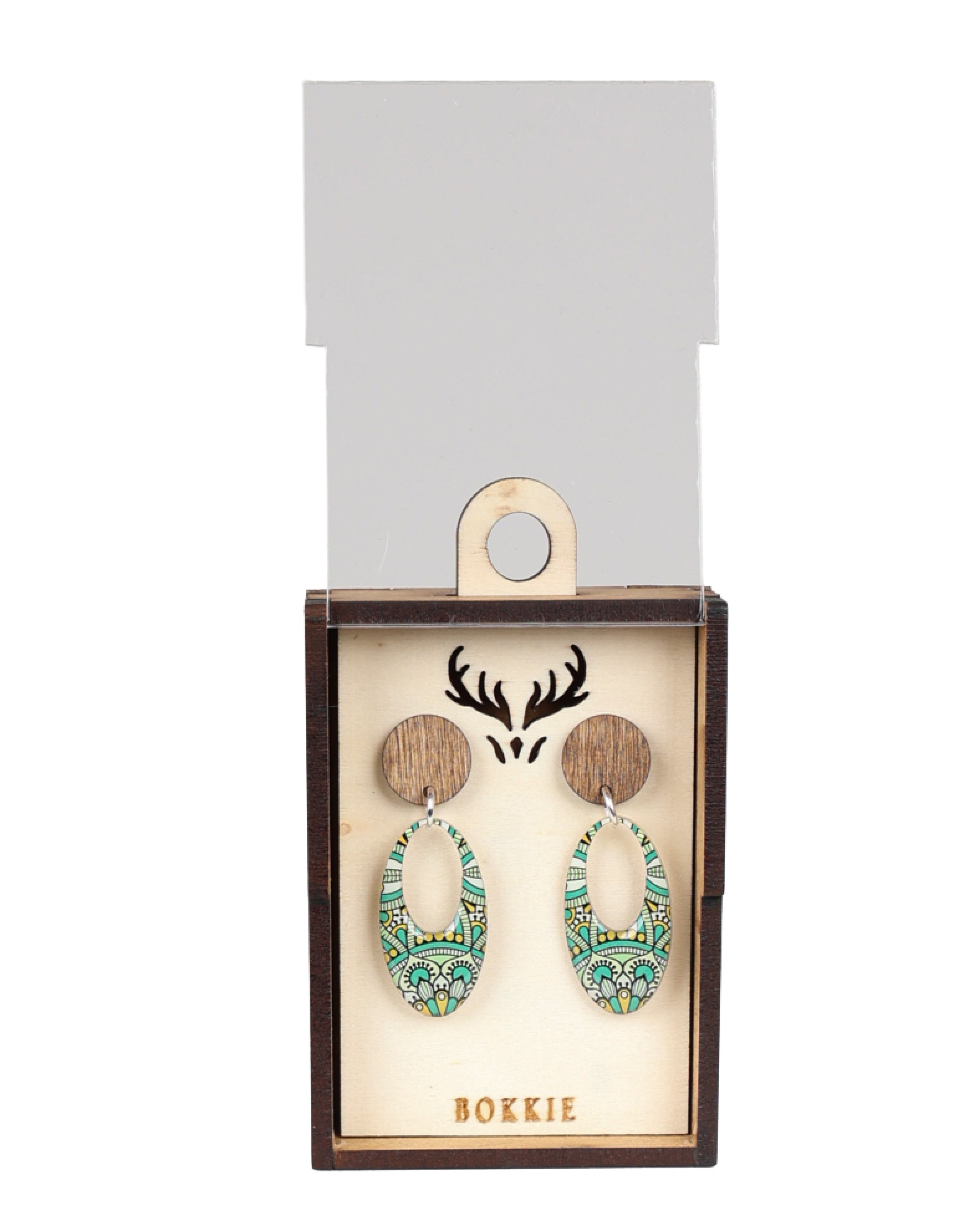 Geometric Drop Earrings