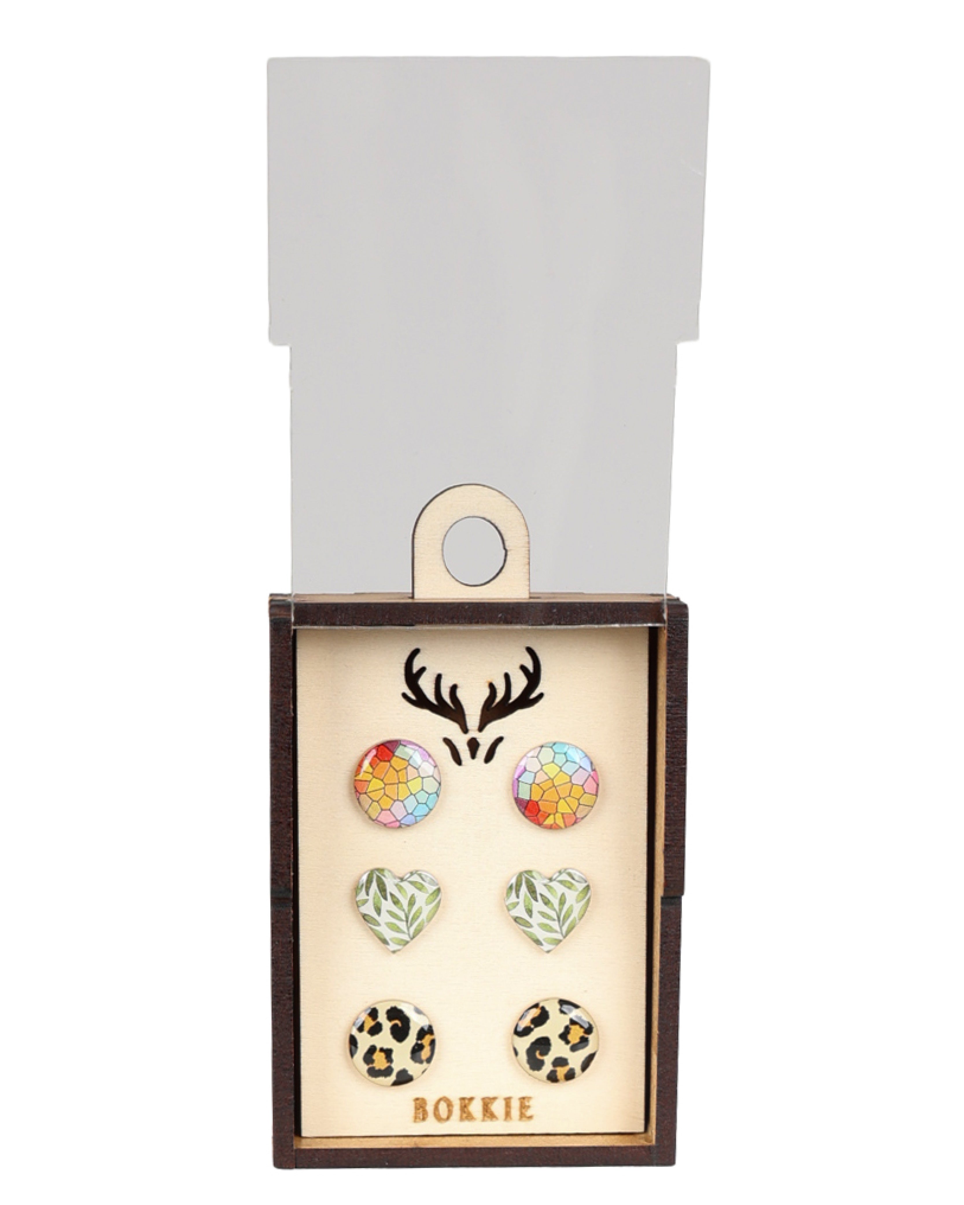 3 Pack Kaleidoscope Earrings