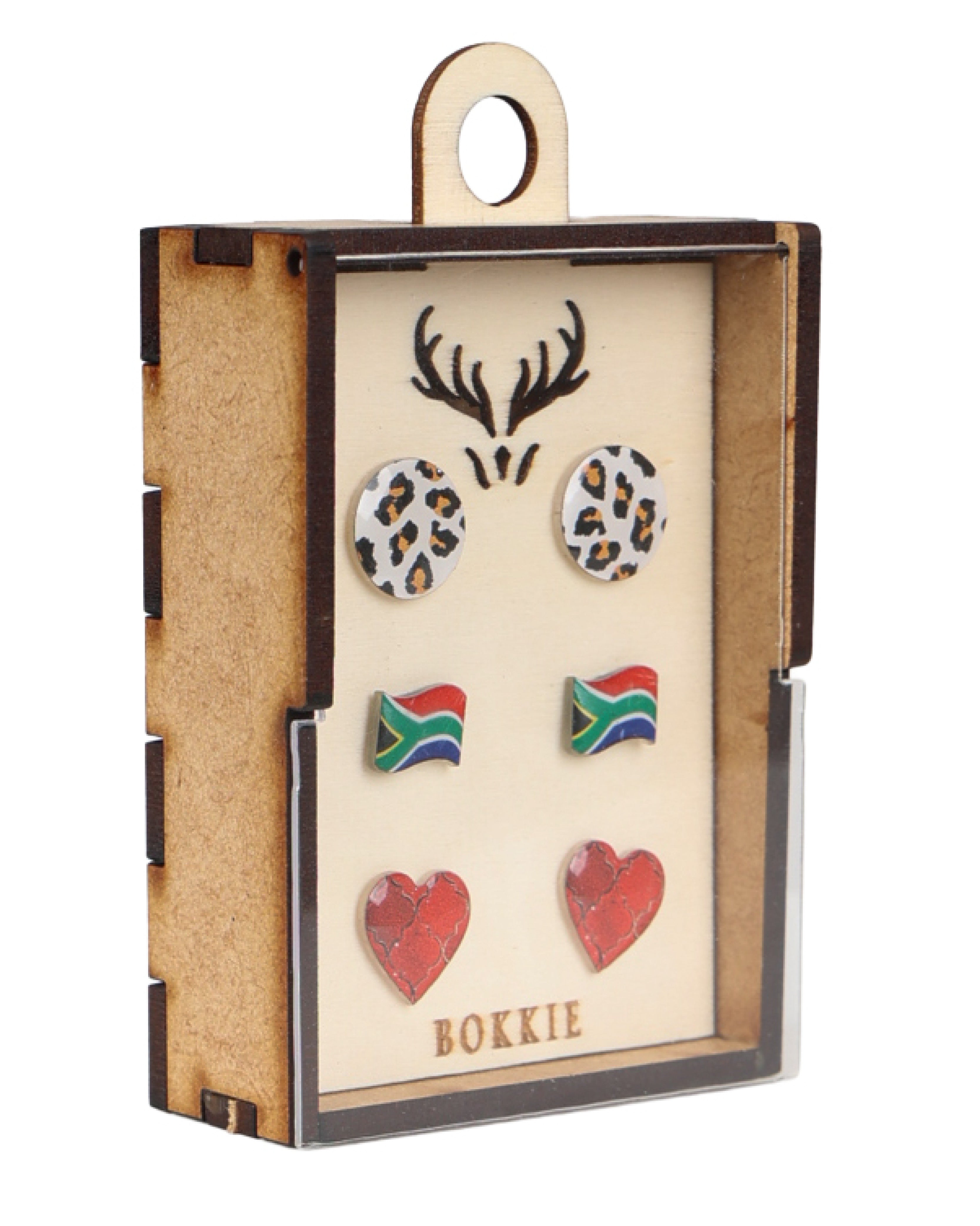 3 Pack "Local is Lekker:" Earrings