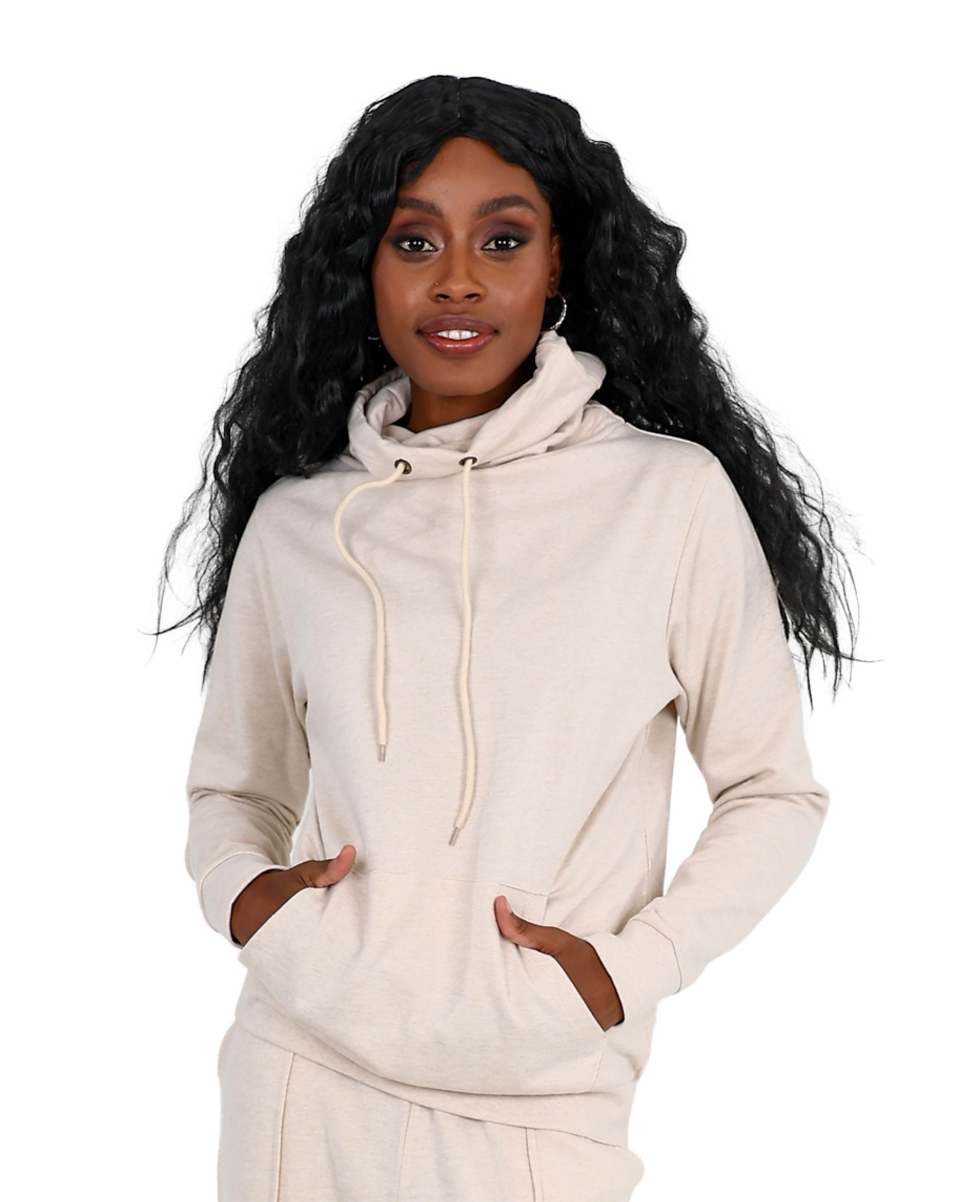 Long Sleeve Cowl Neck Active Top