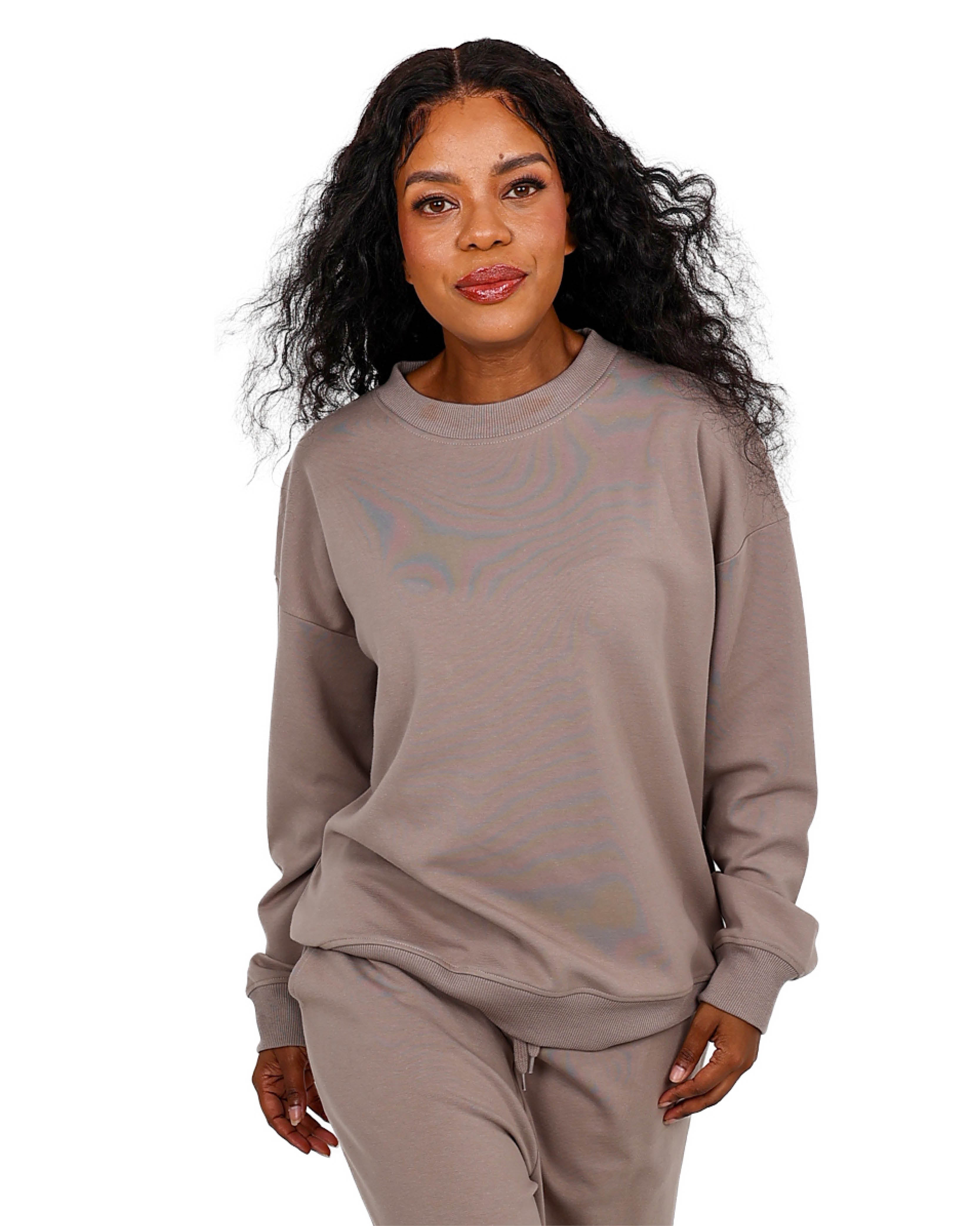 Mink Crew Neck Sweatshirt