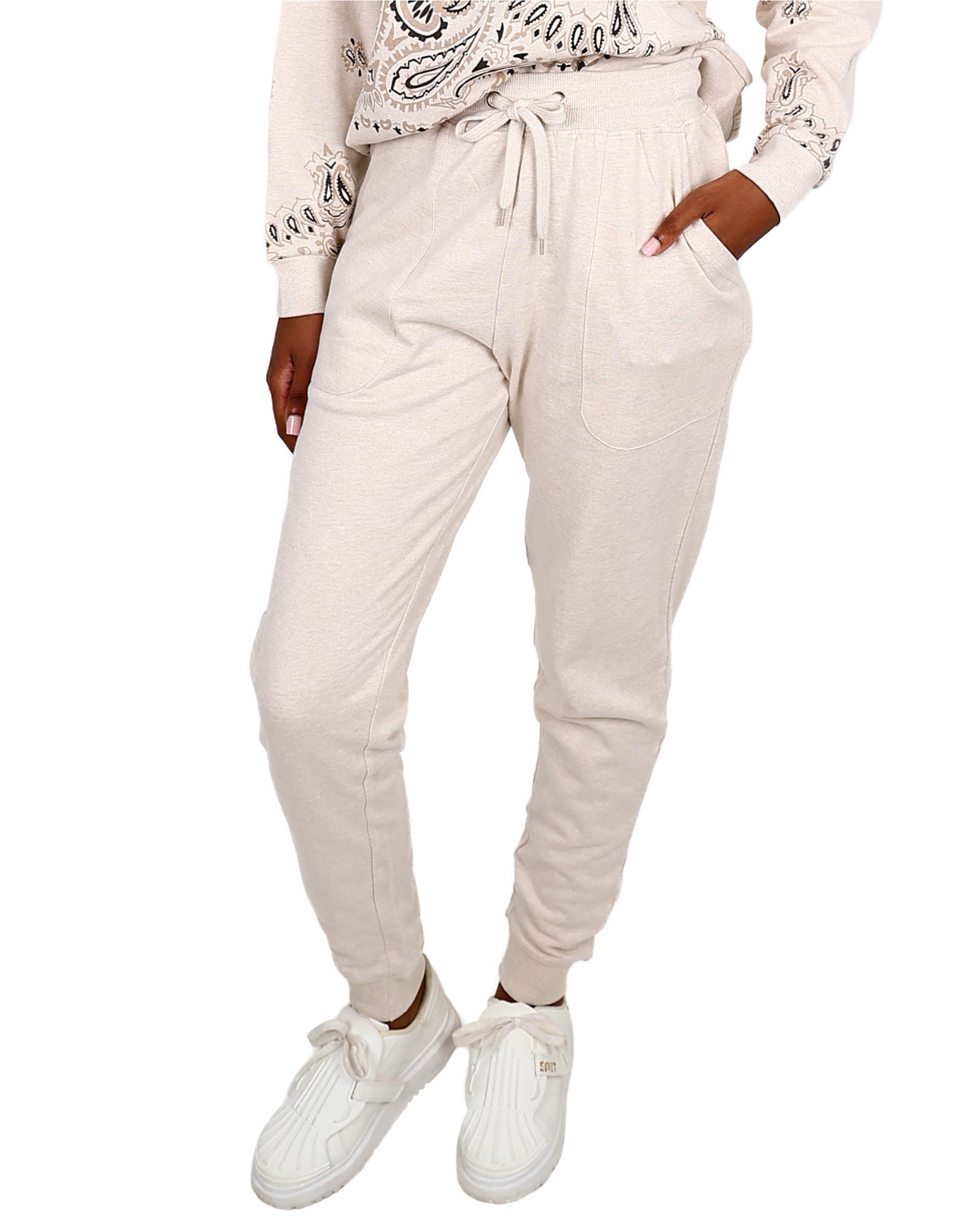 Natural Fleece Jogger