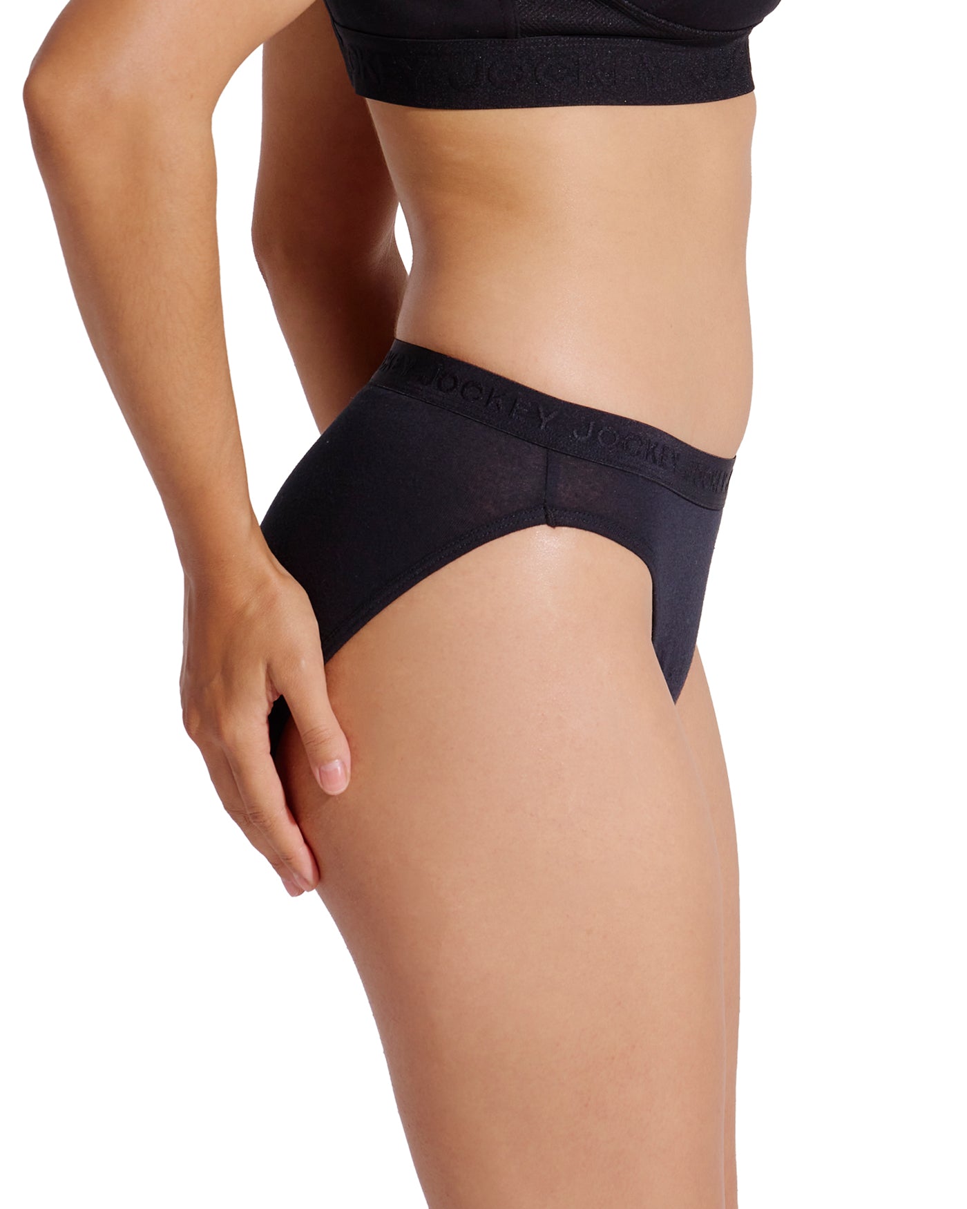 Ladies 3 Pack Jockey® Cherry Tones Bikini Panties