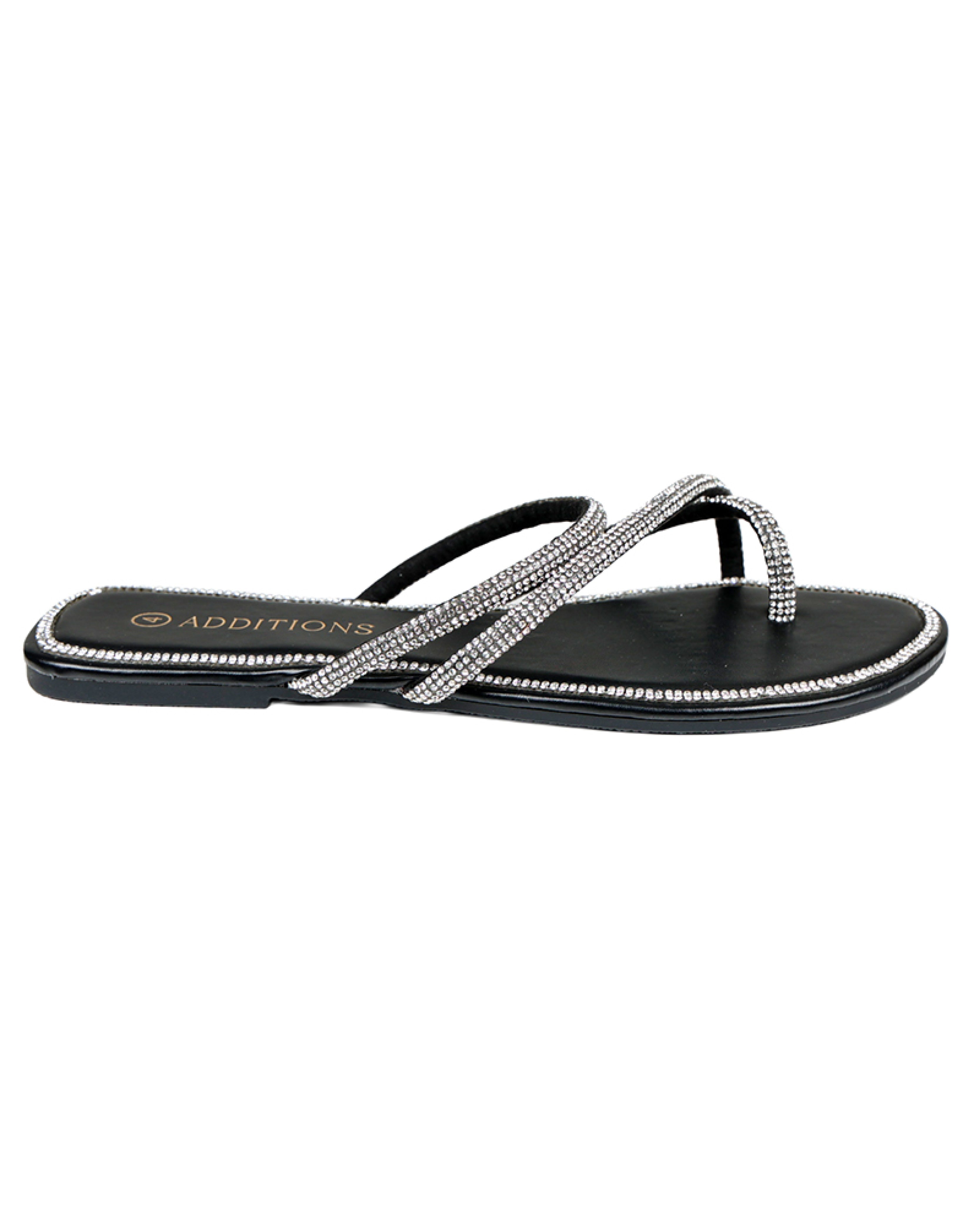 Strappy Embellished Sandals