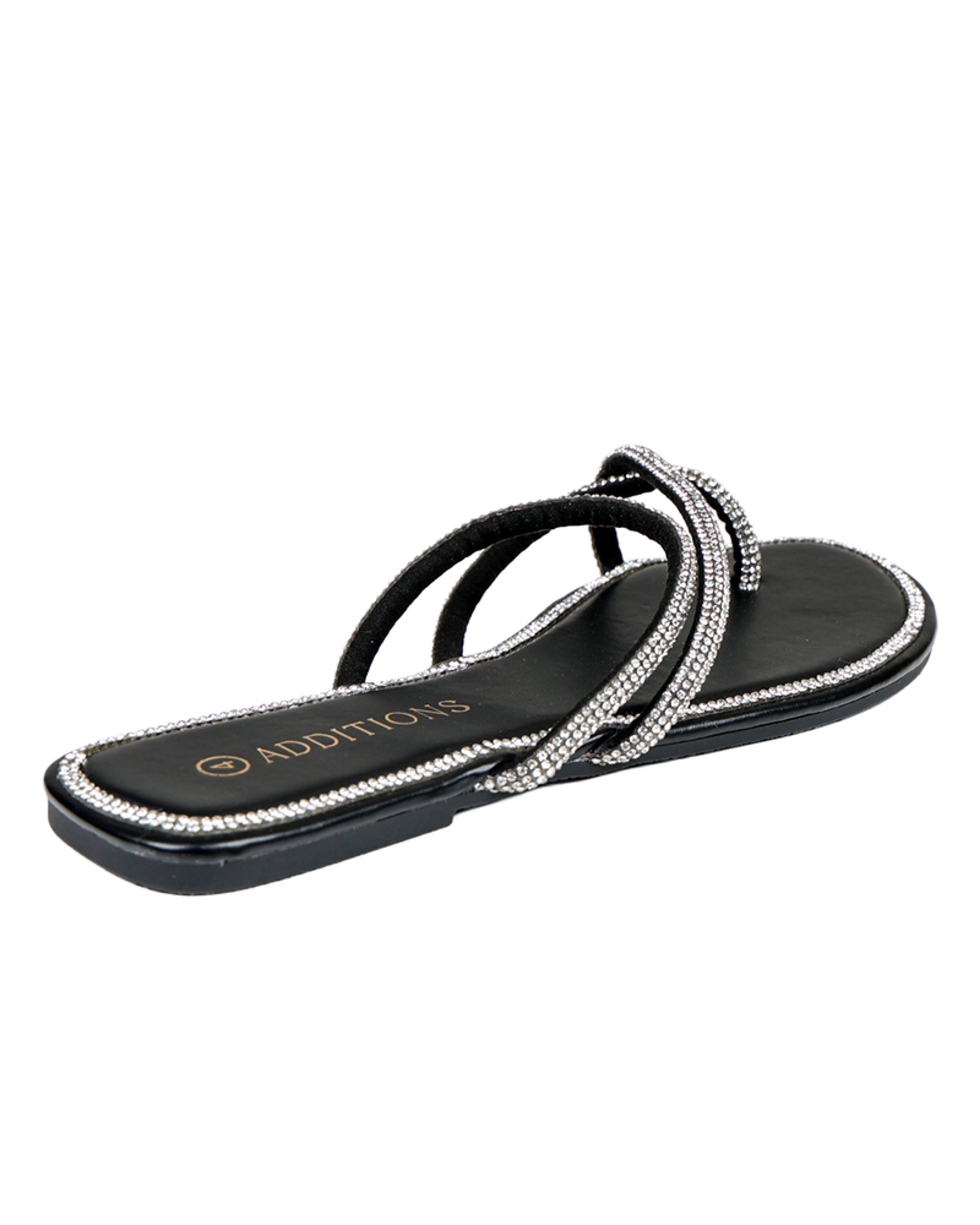 Strappy Embellished Sandals
