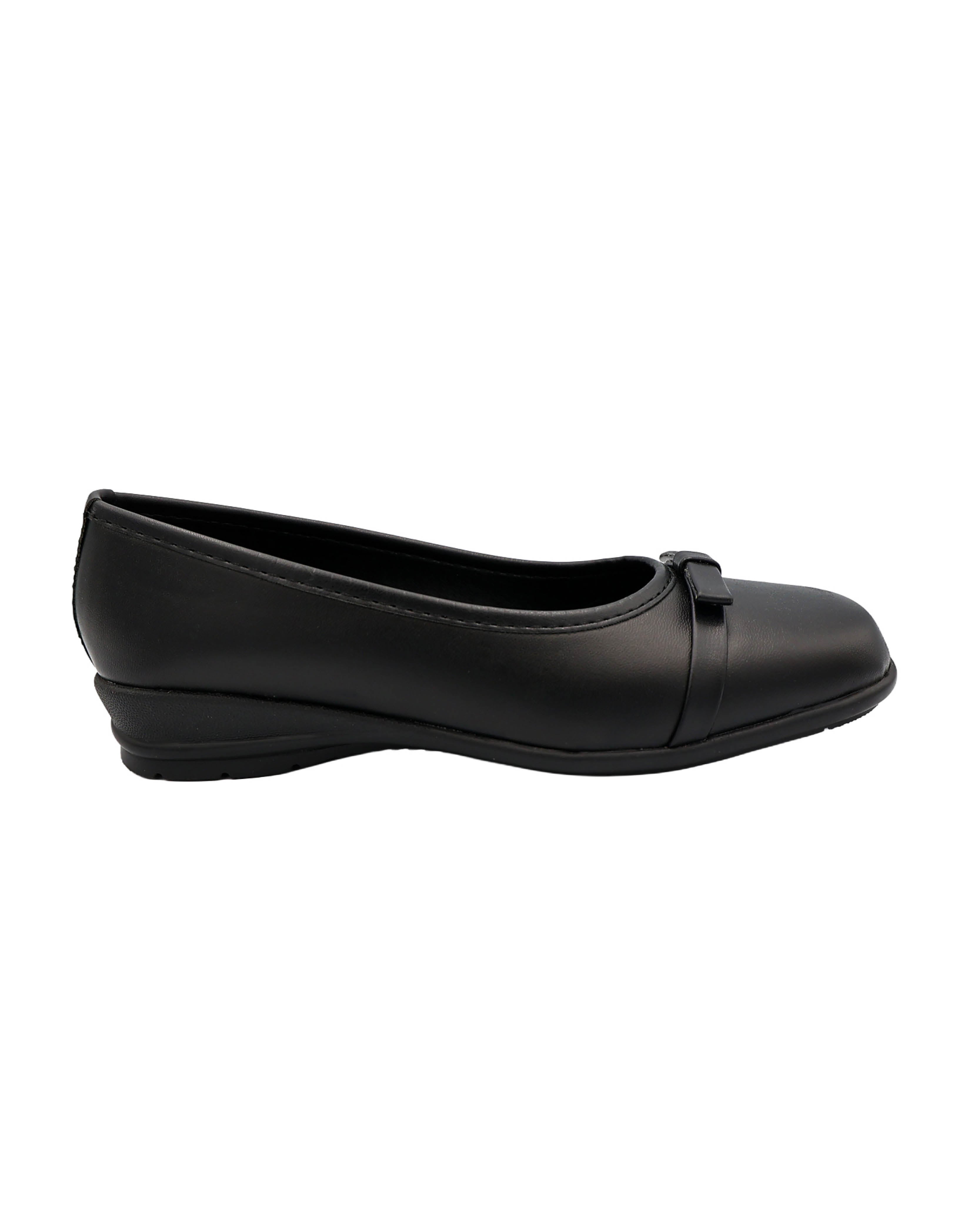 Overlay Bow Detail Wedge Pumps