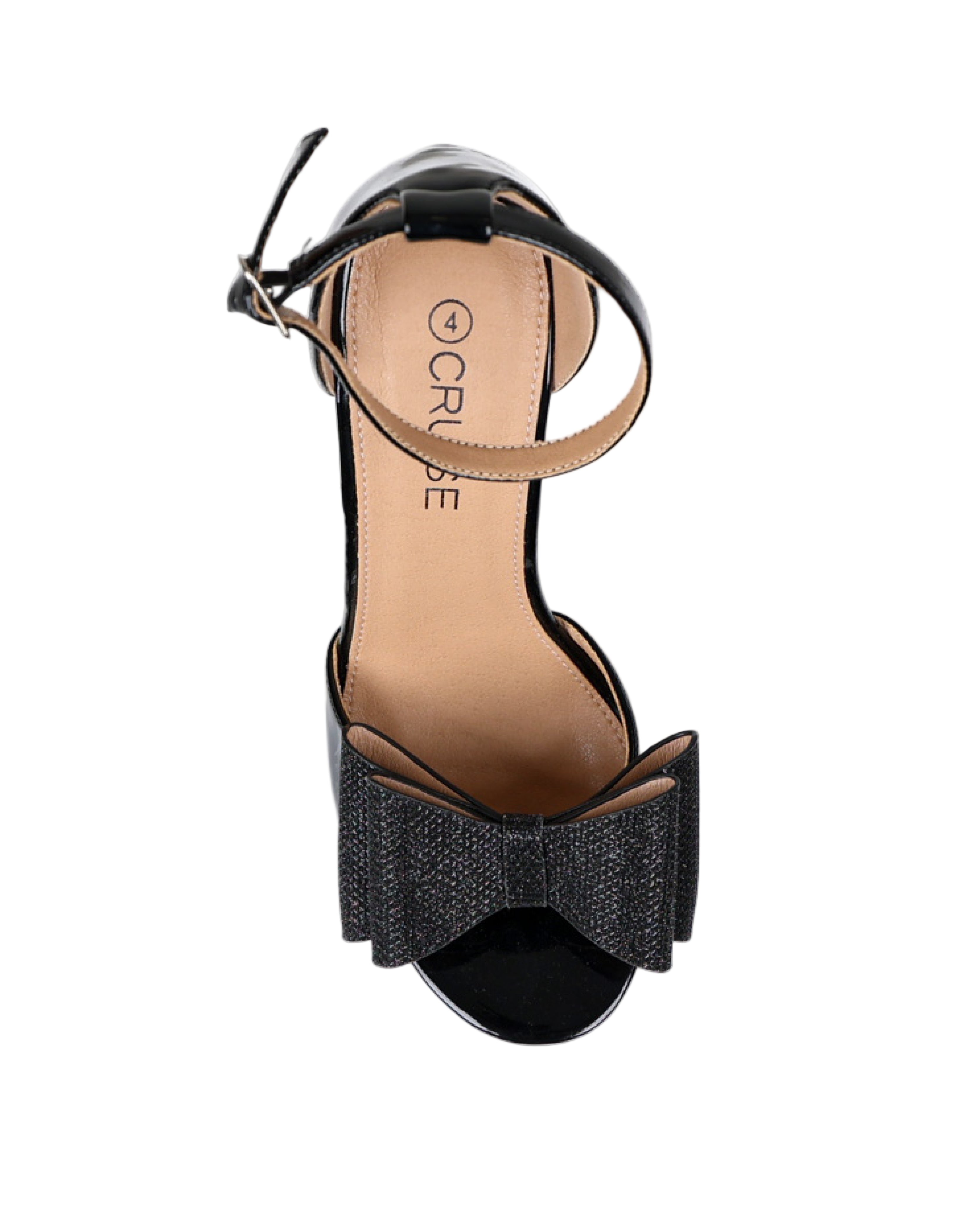 Black Statement Bow Detail Stiletto