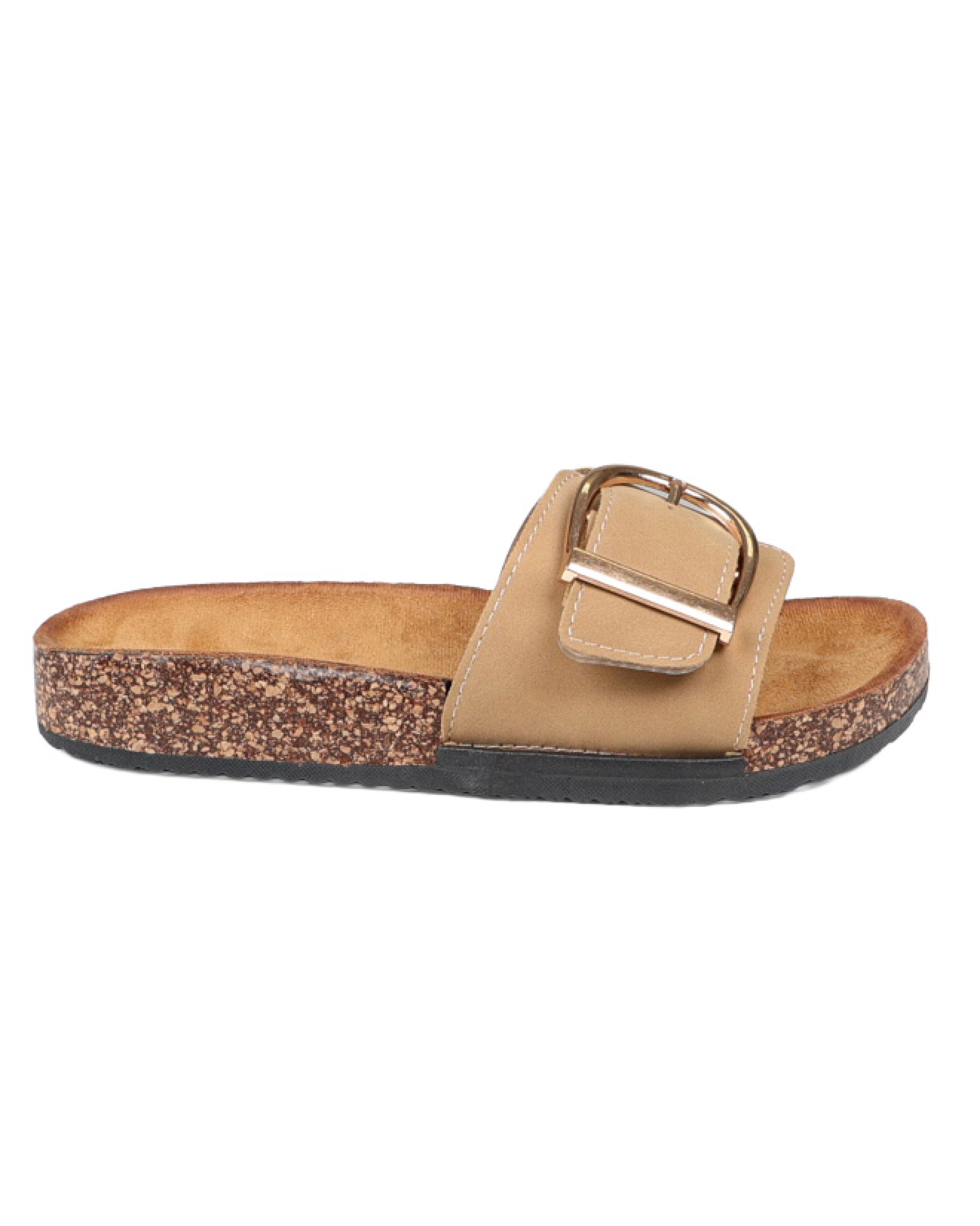 Stone Statement Buckle Band Slide