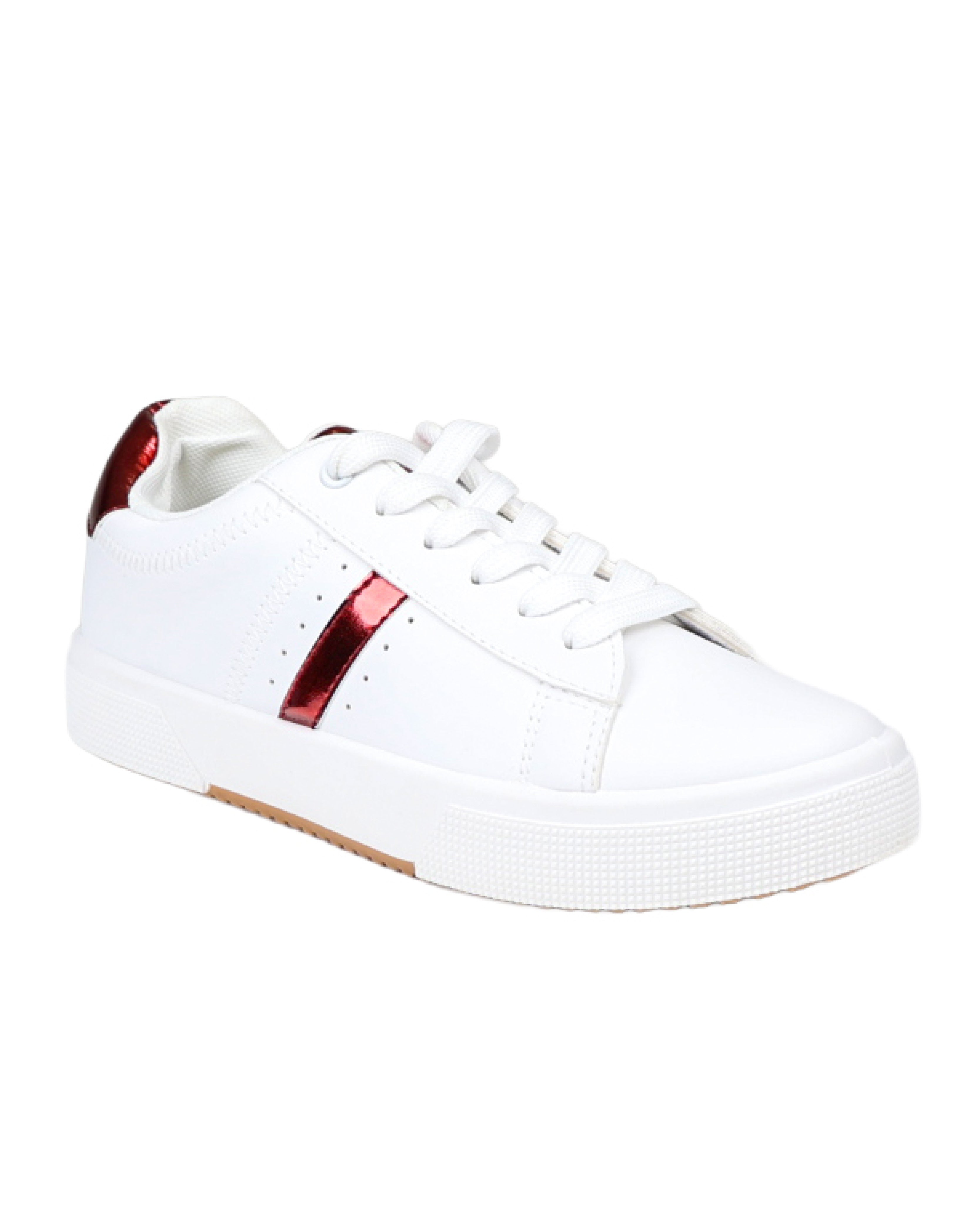 Metallic Detail Cleated Sneaker