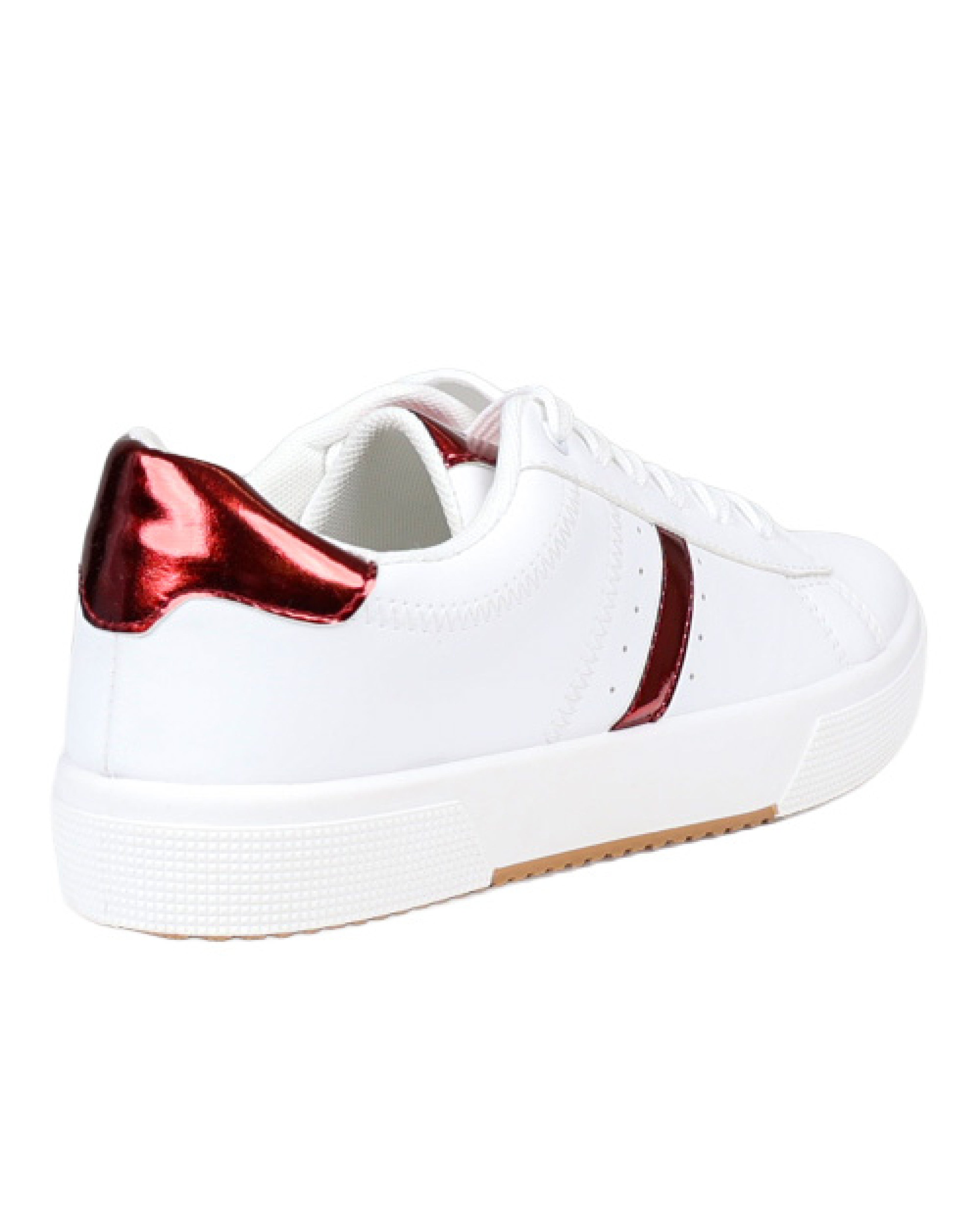 Metallic Detail Cleated Sneaker
