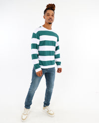 Striped Track Top