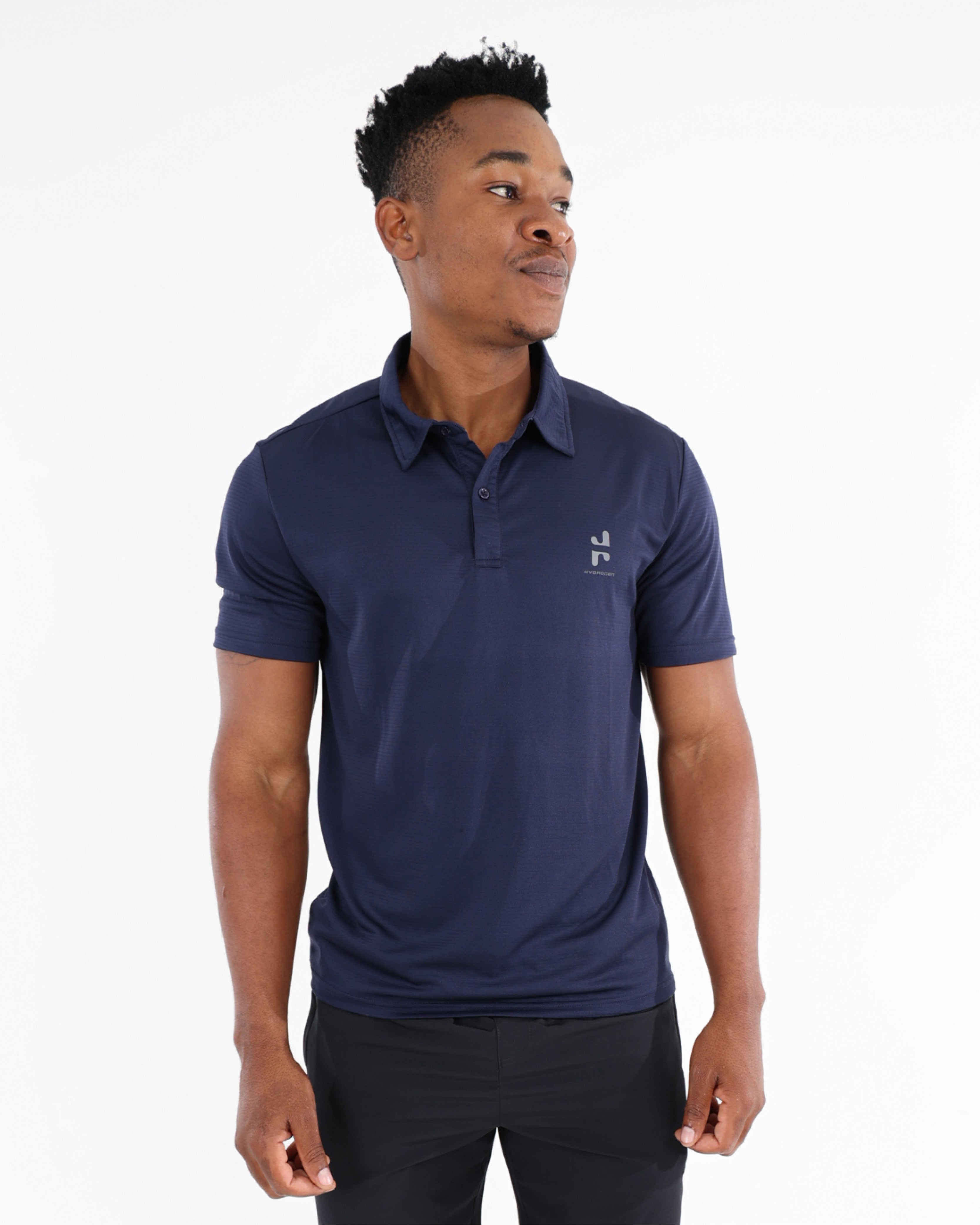 Navy Short Sleeve Active Golfer