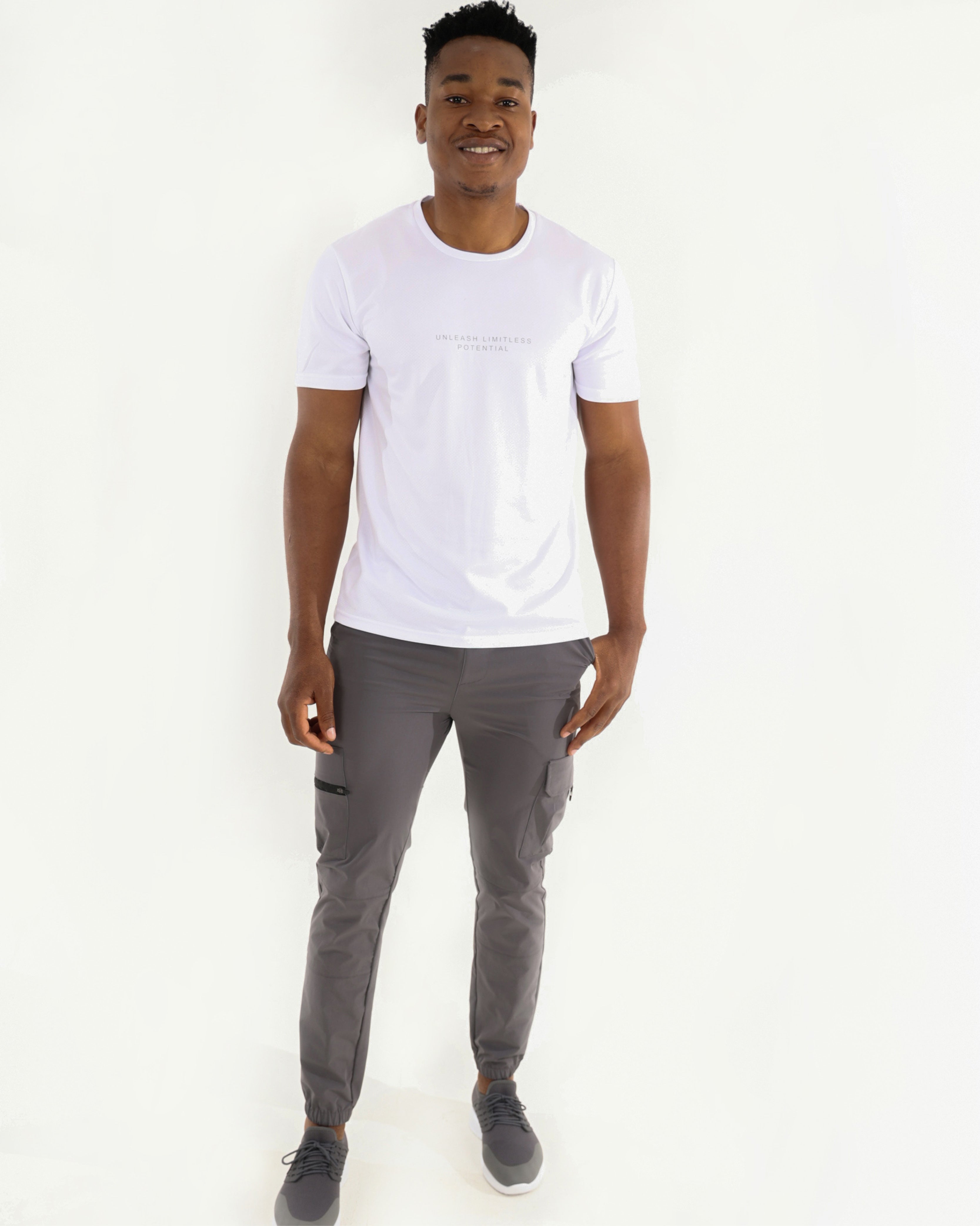 White Short Sleeve Active T-Shirt