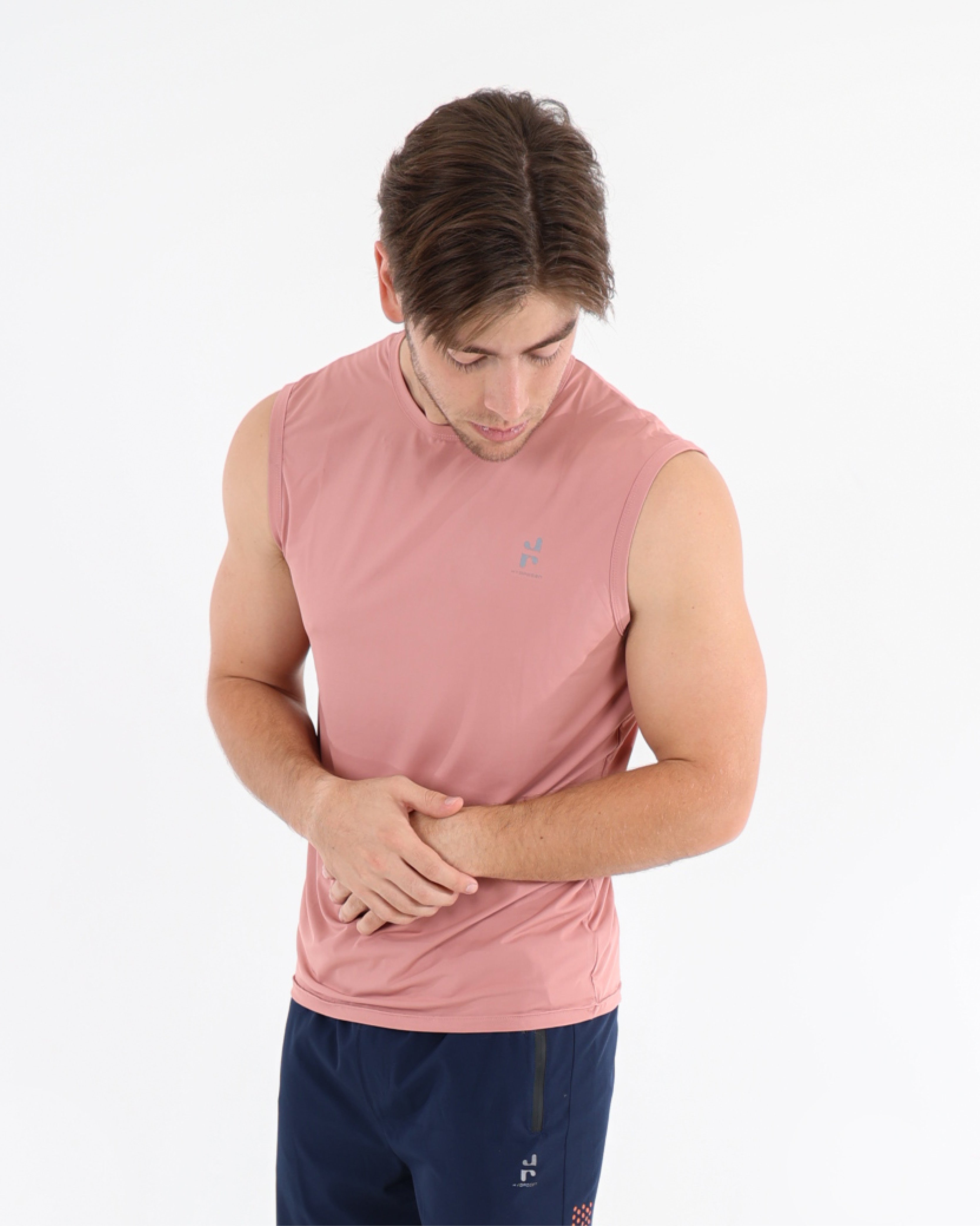 Sleeveless Active Muscle Hugger Vest