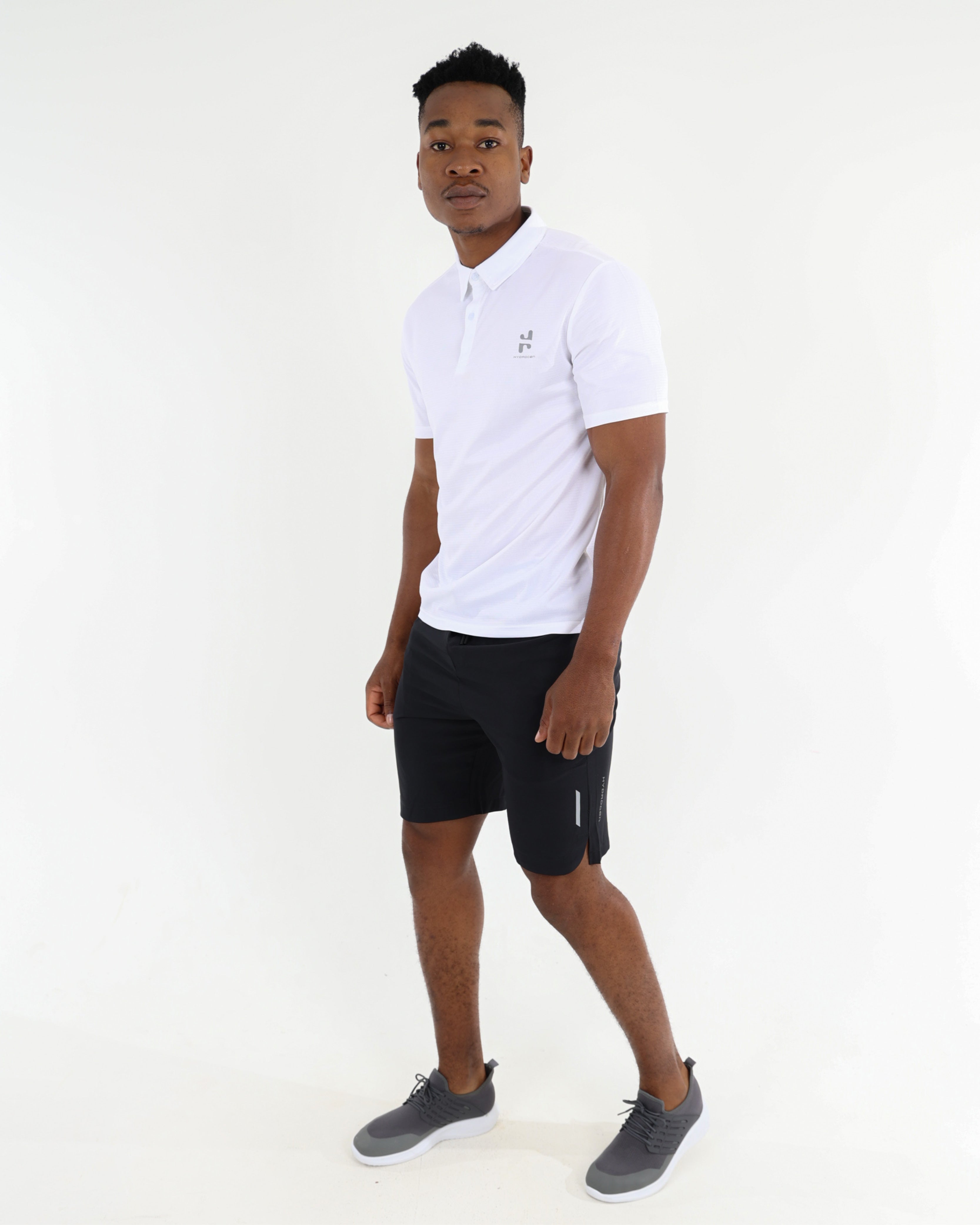 Black Stretch Active Shorts