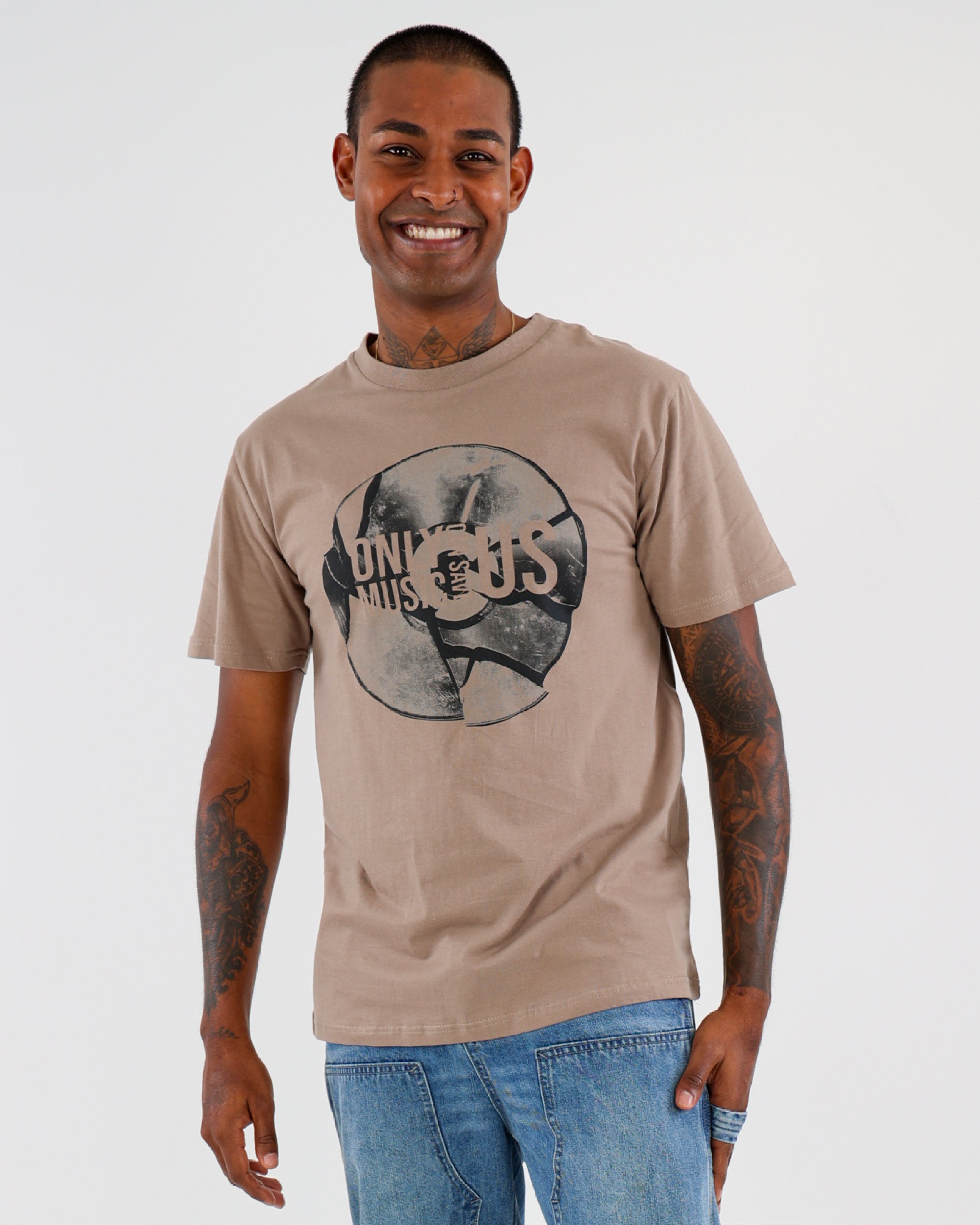 Only Music Can Save Us Graphic Print T-Shirt