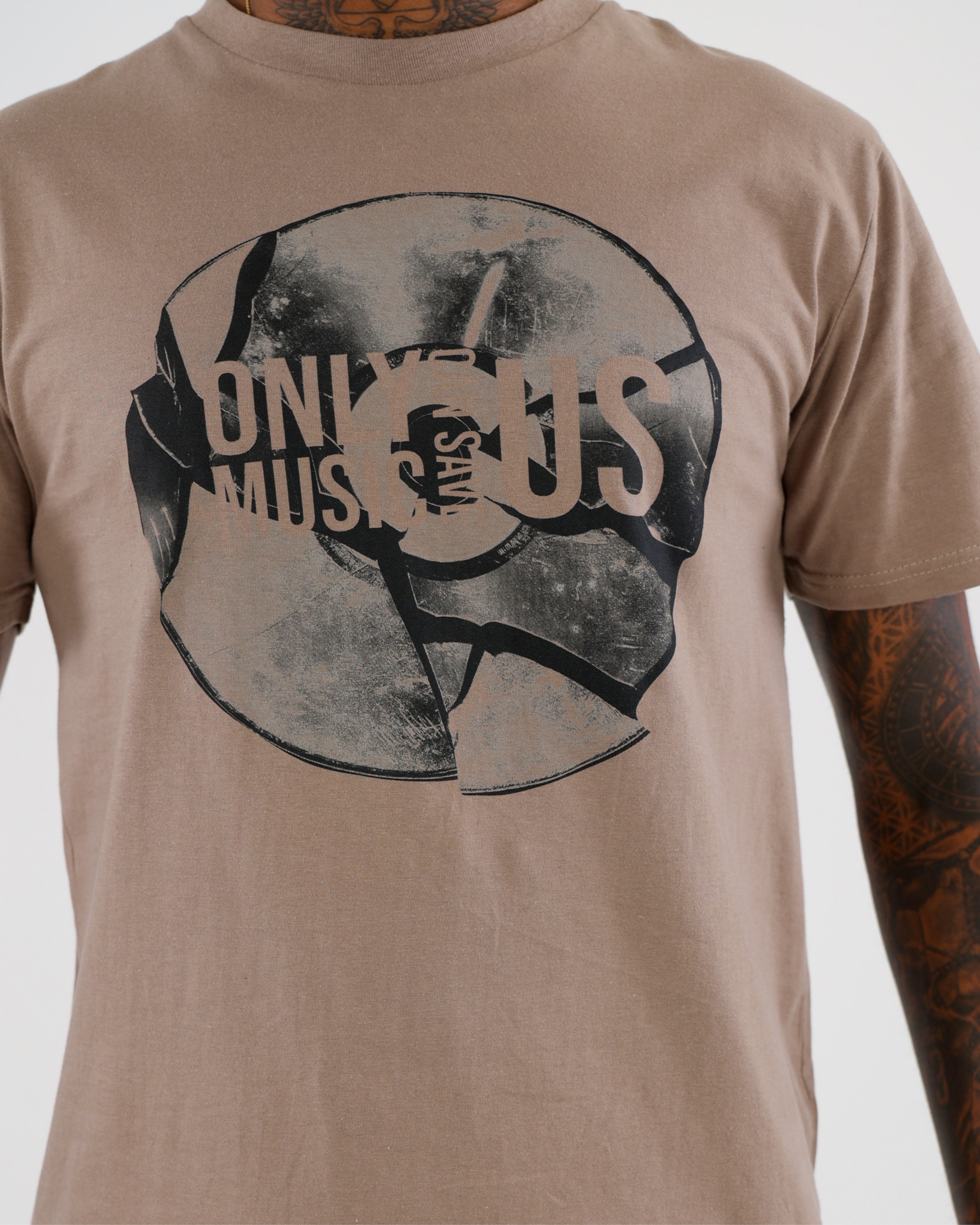 Only Music Can Save Us Graphic Print T-Shirt