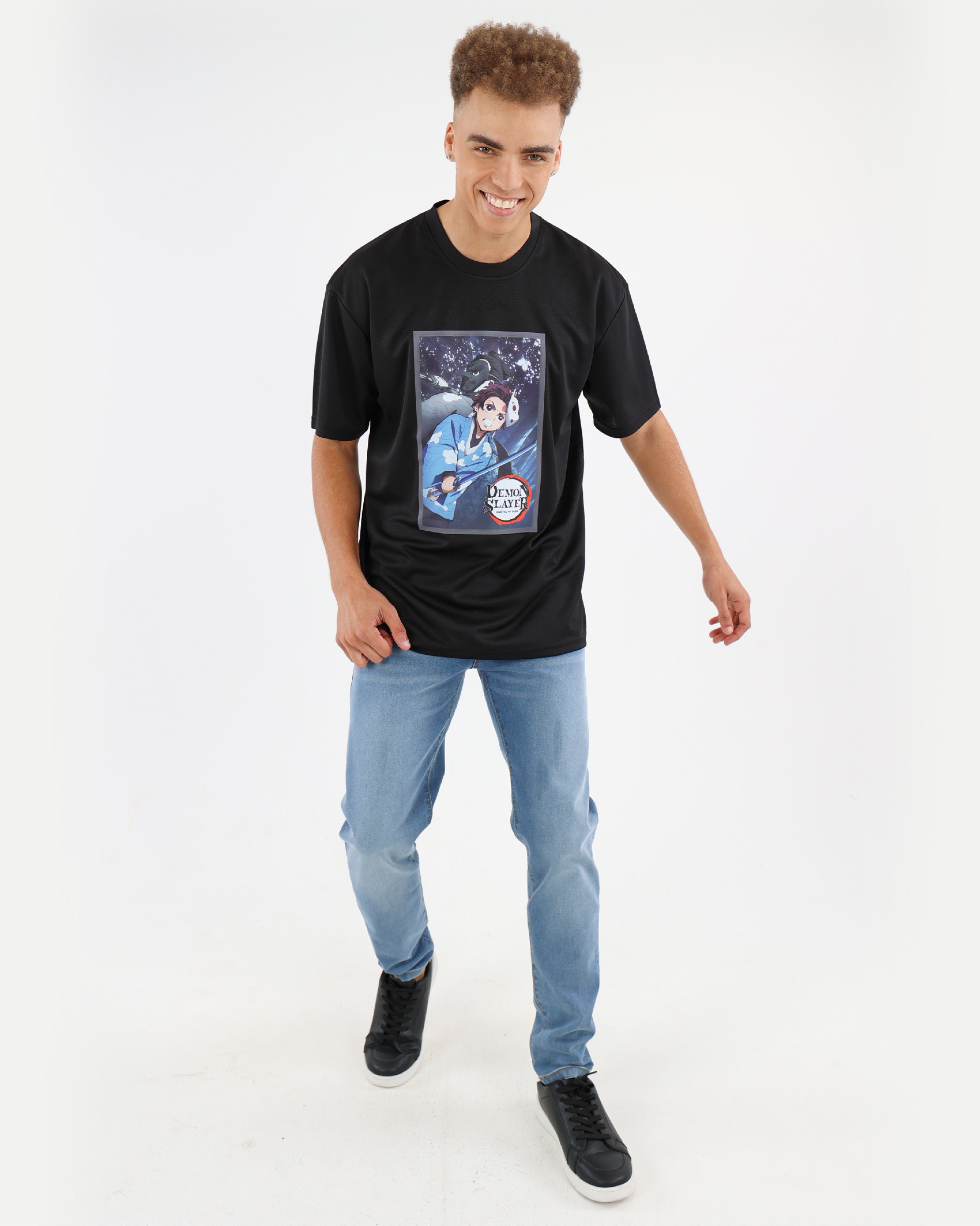 Demon Slayer Tanjiro T-Shirt + FREE Zenitsu Standee & Keyring