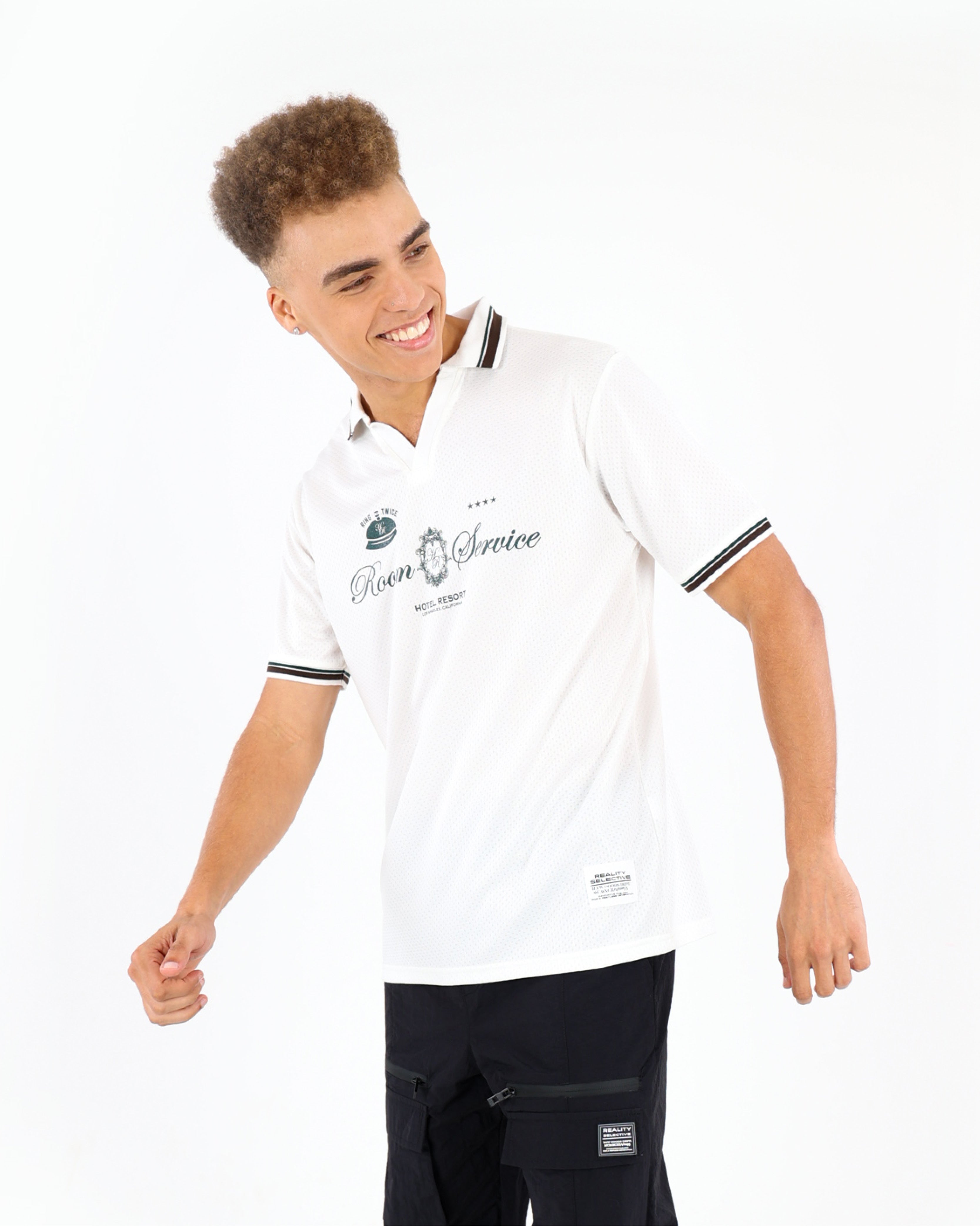 Short Sleeve "Room Service" Golfer