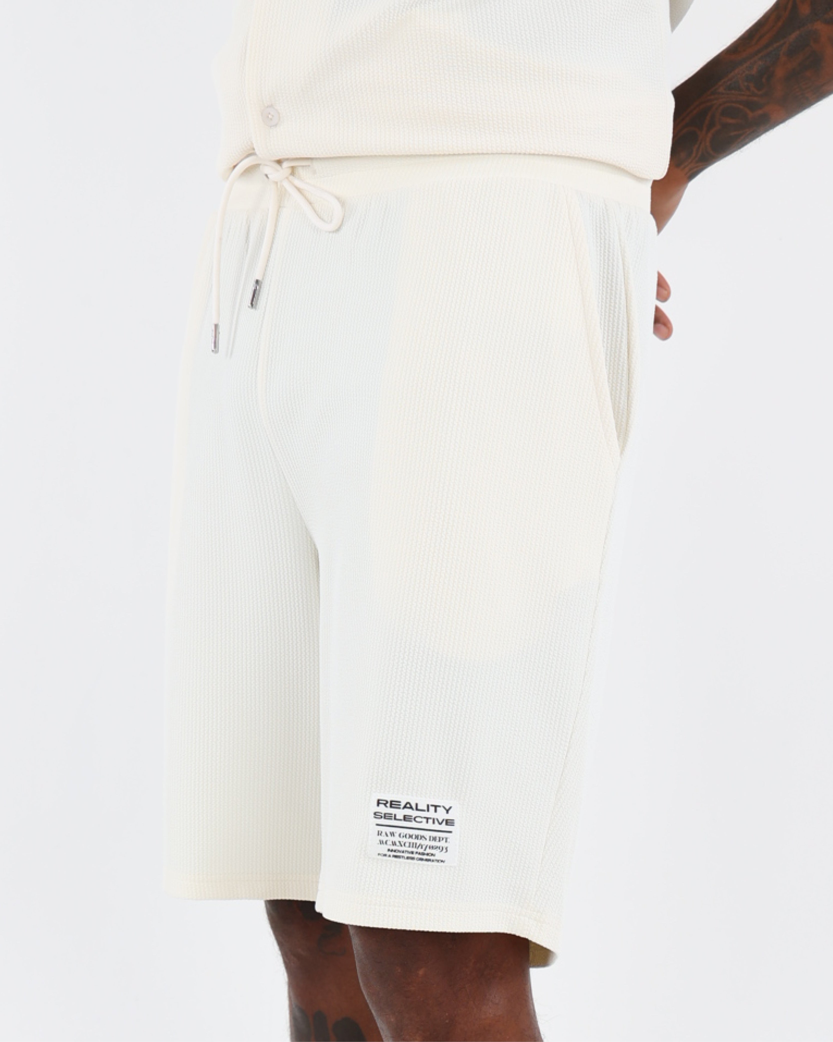 Seersucker Knit Shorts