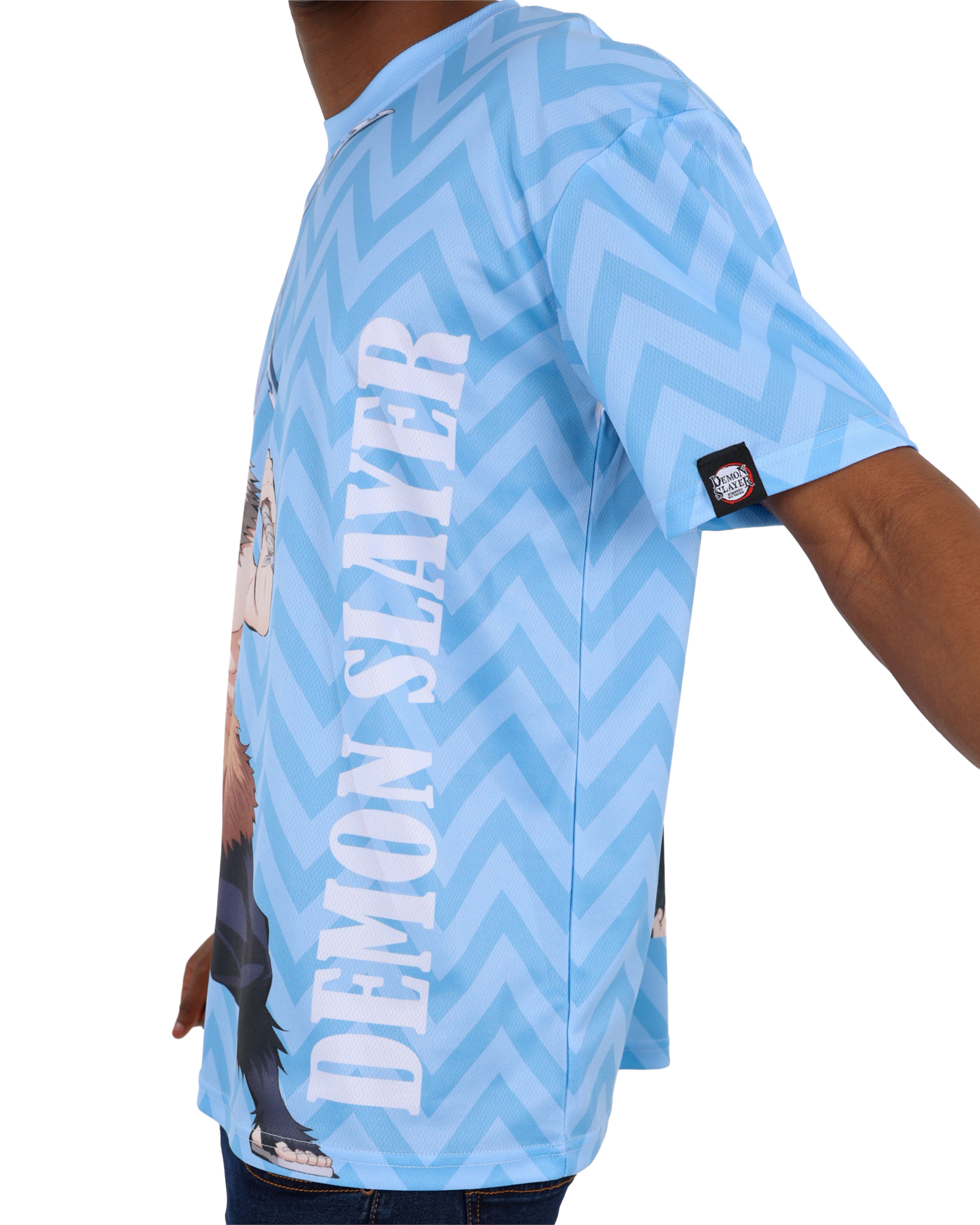 Demon Slayer Inosuke Short Sleeve T-Shirt+ FREE Inosuke Standee