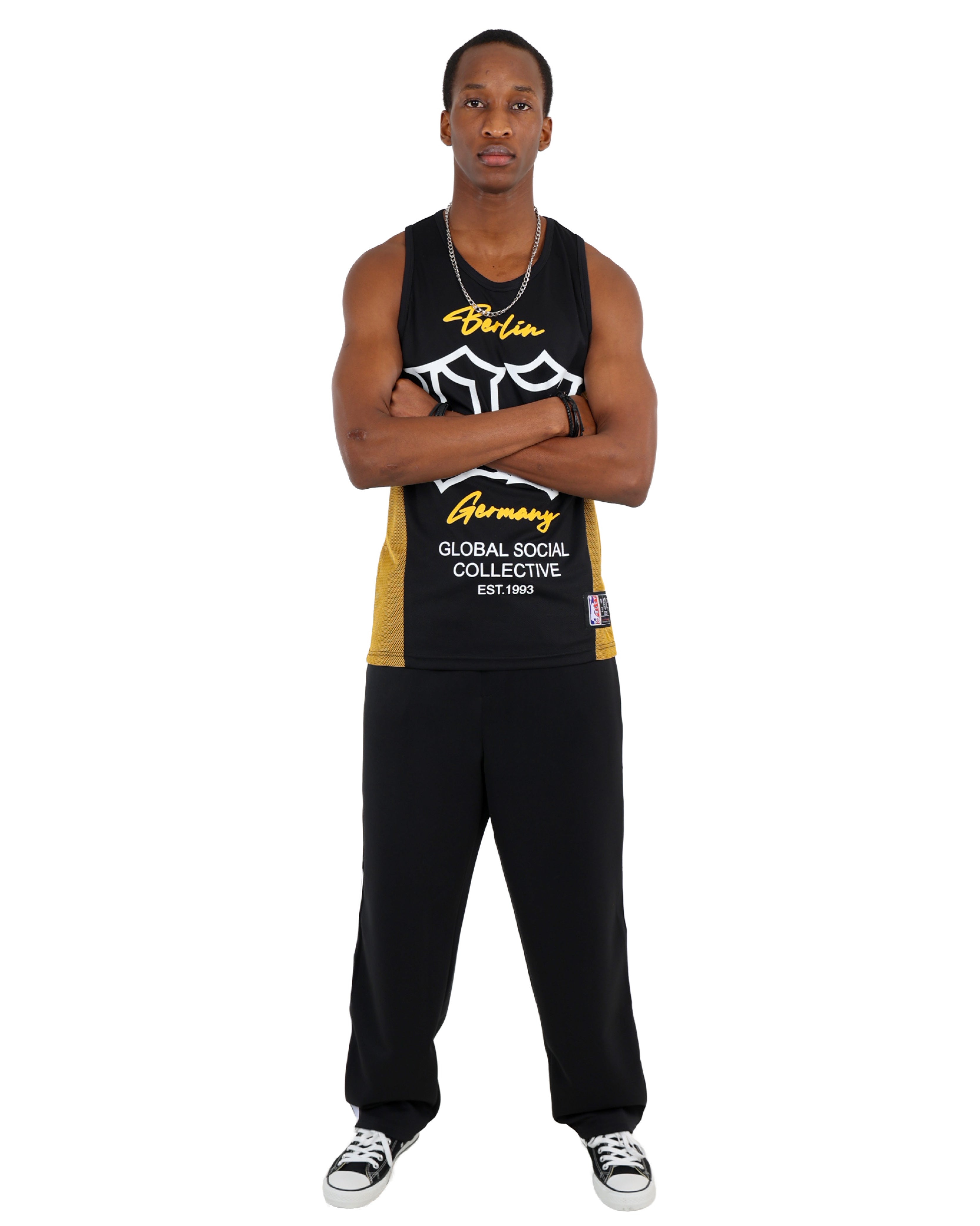 Open Hem Track Pants