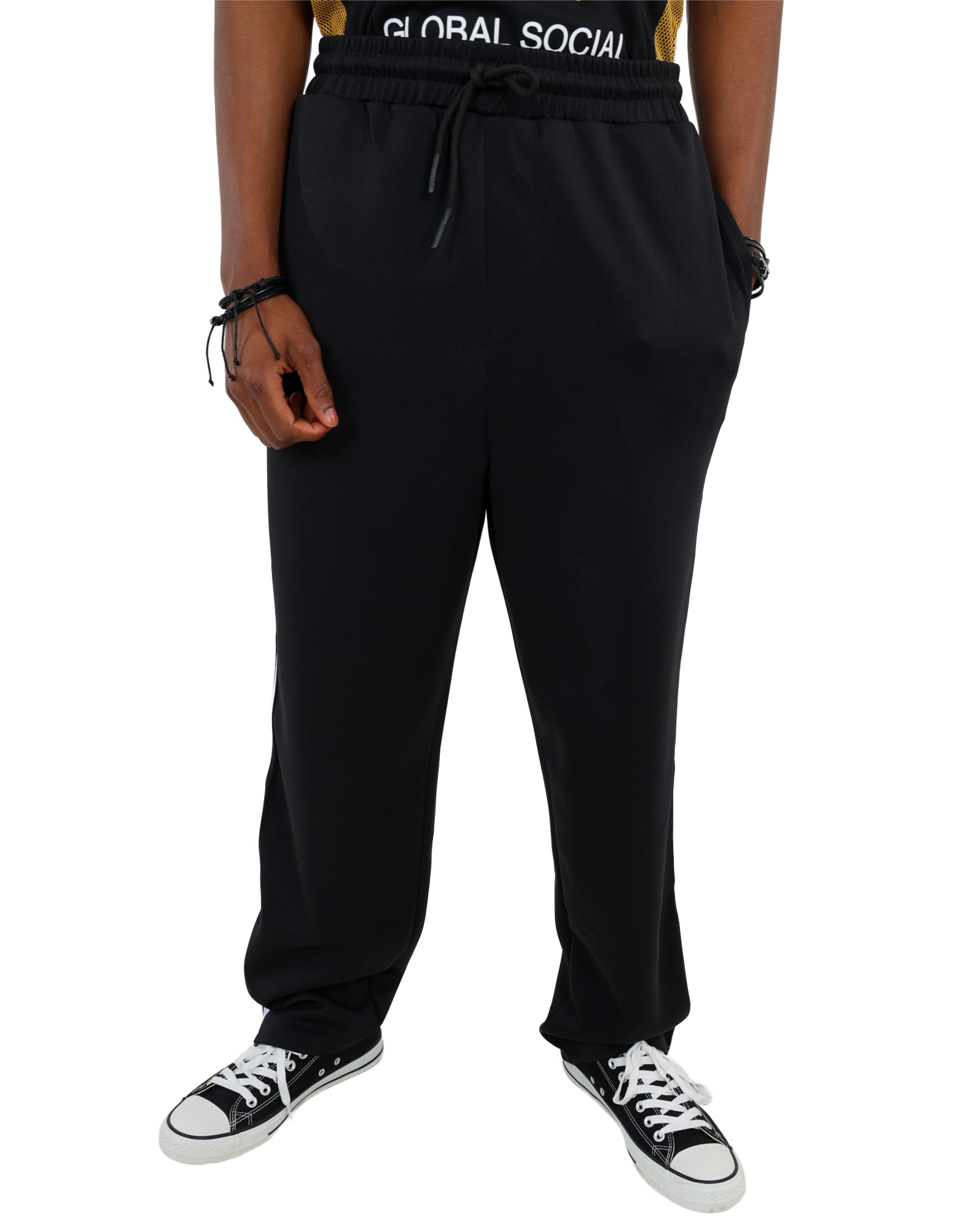Open Hem Track Pants
