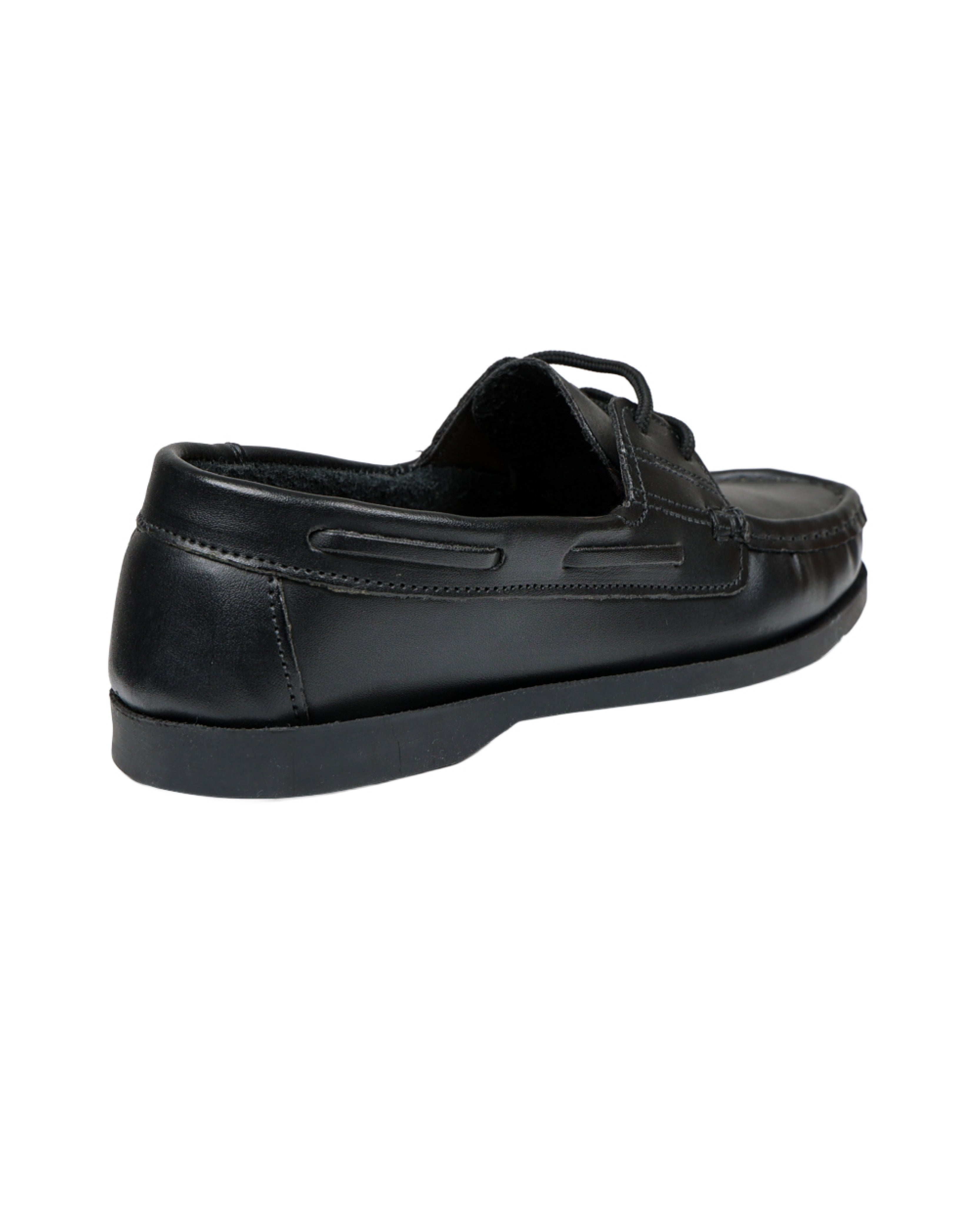 Men's Black Boat Shoes