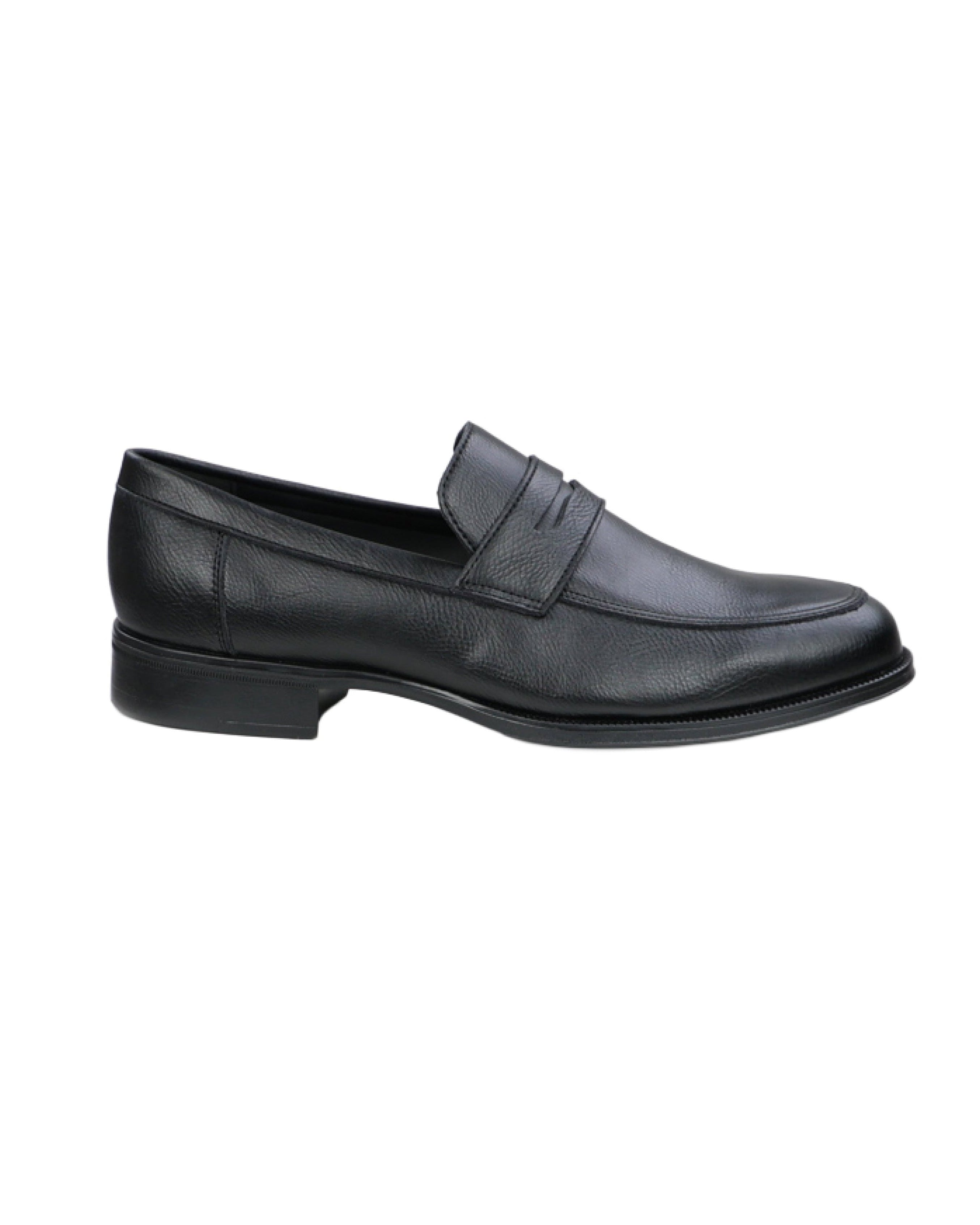 Black Formal Pebble Loafers