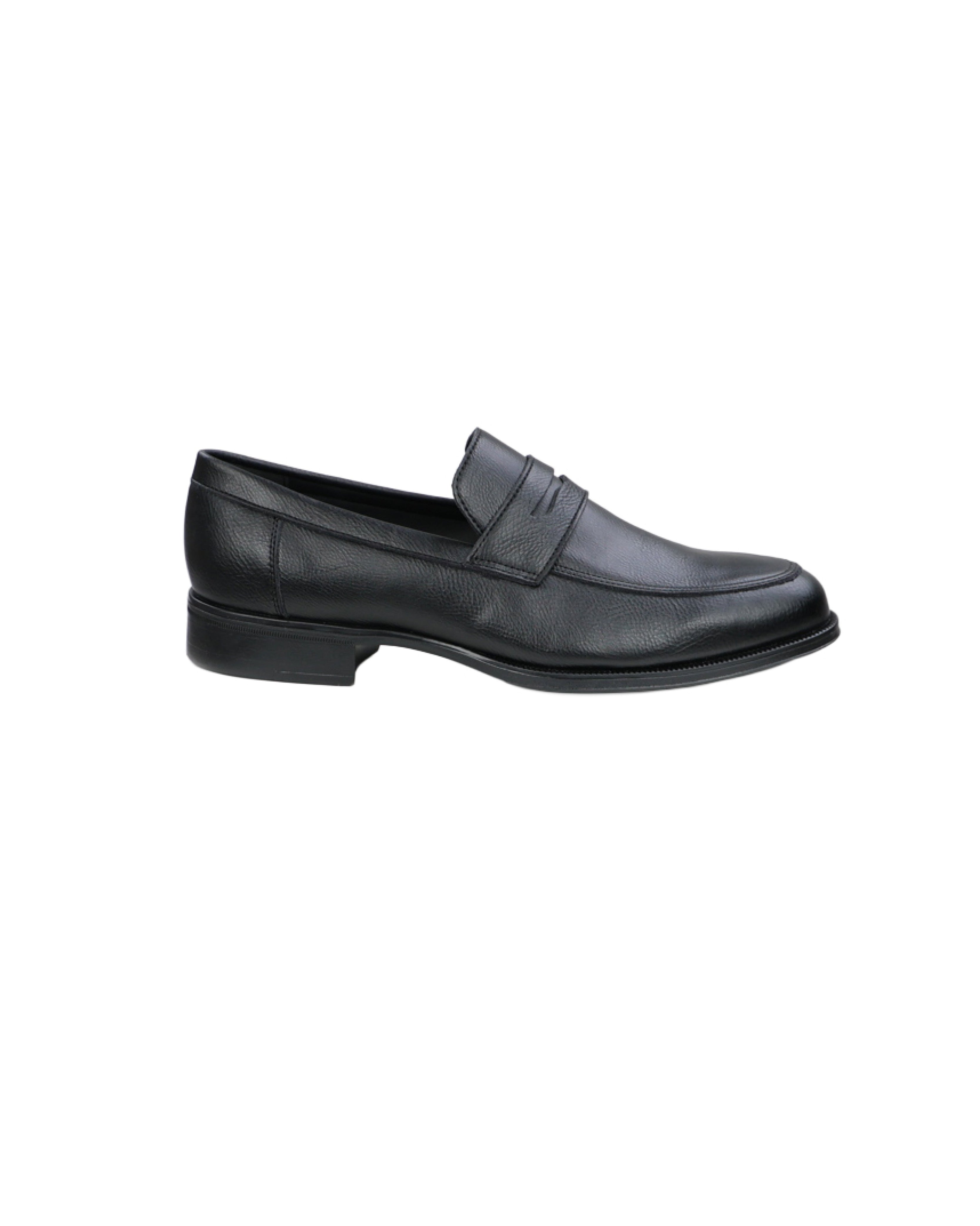 Black Formal Pebble Loafers