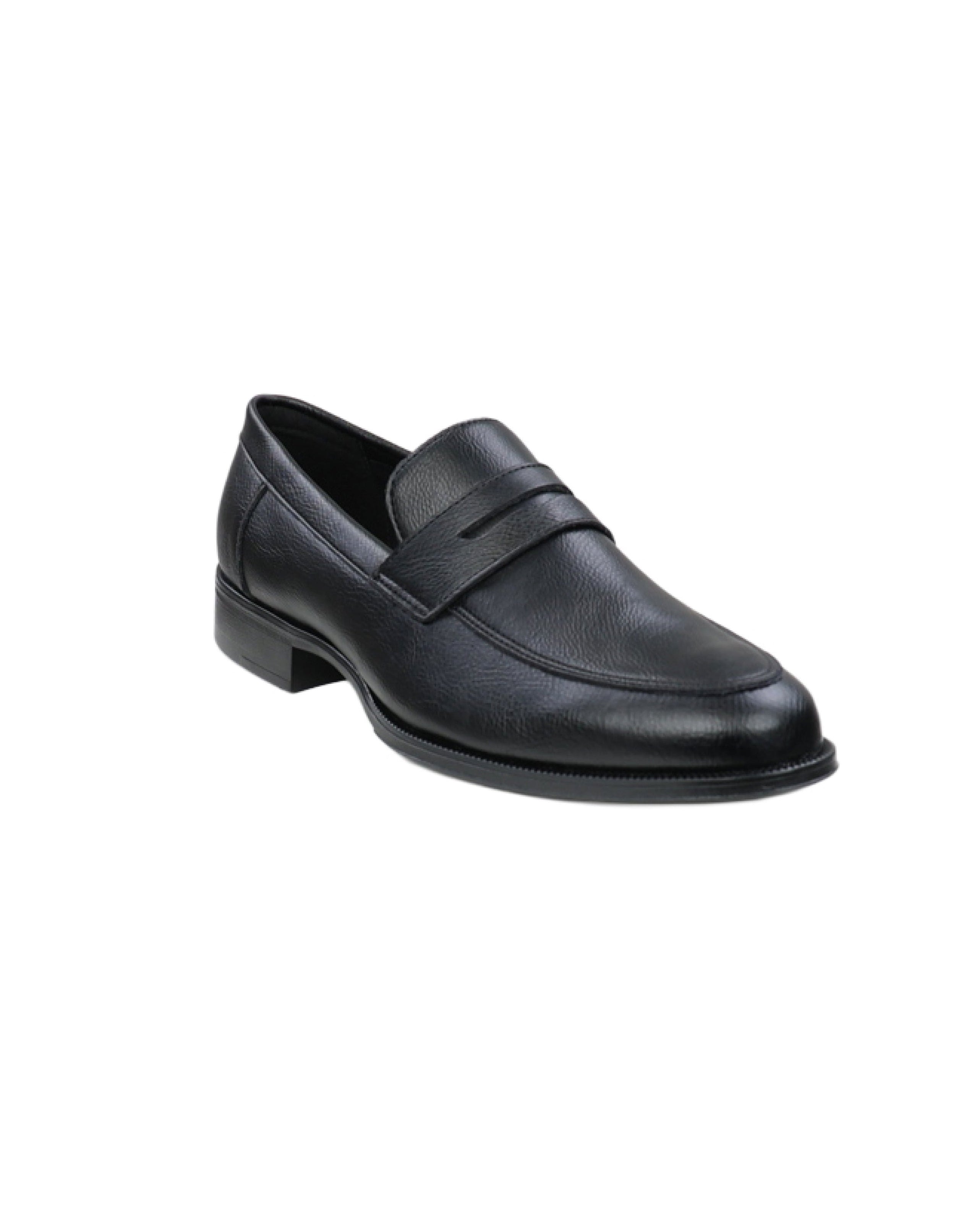 Black Formal Pebble Loafers