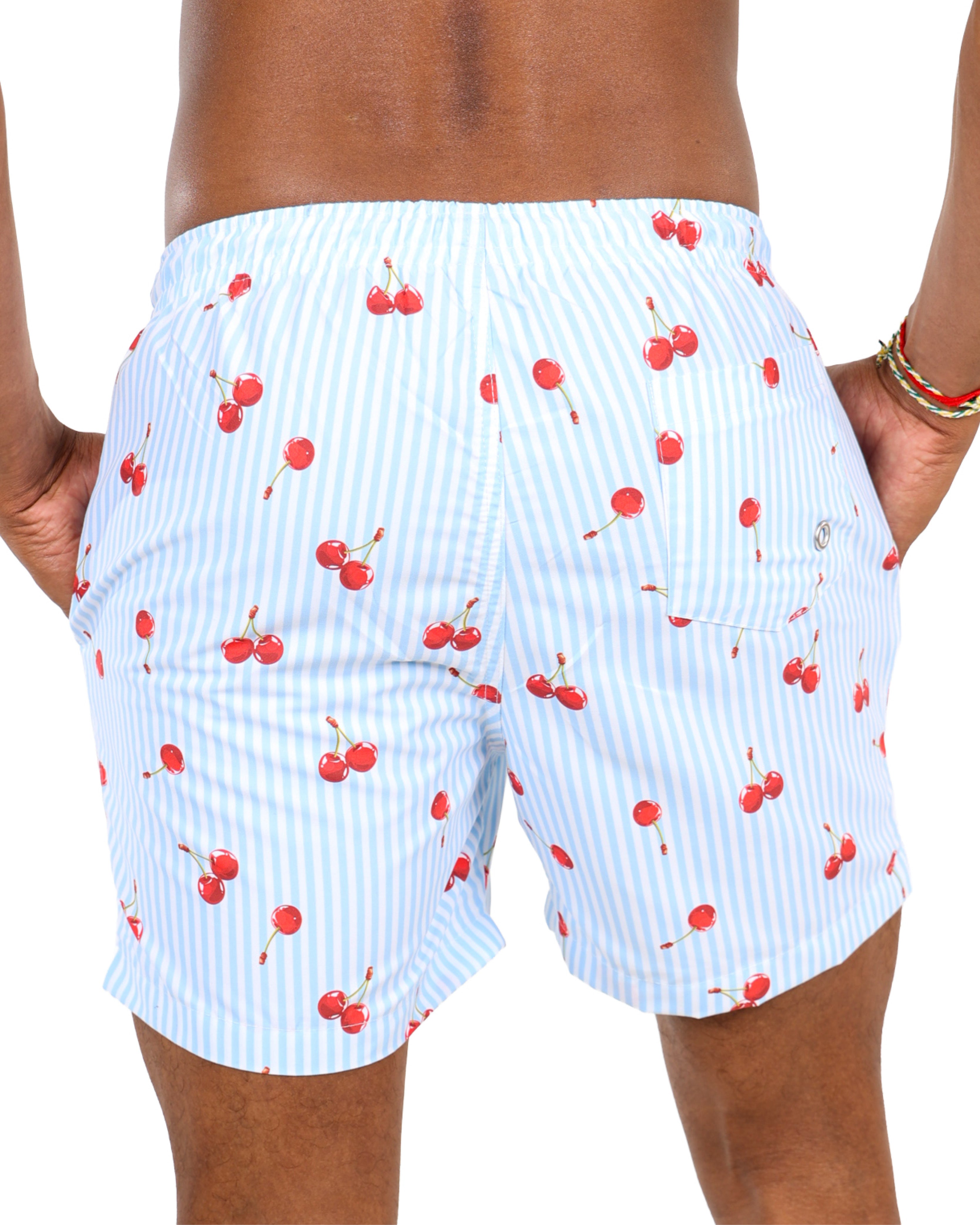 Cherry Print Swim Shorts