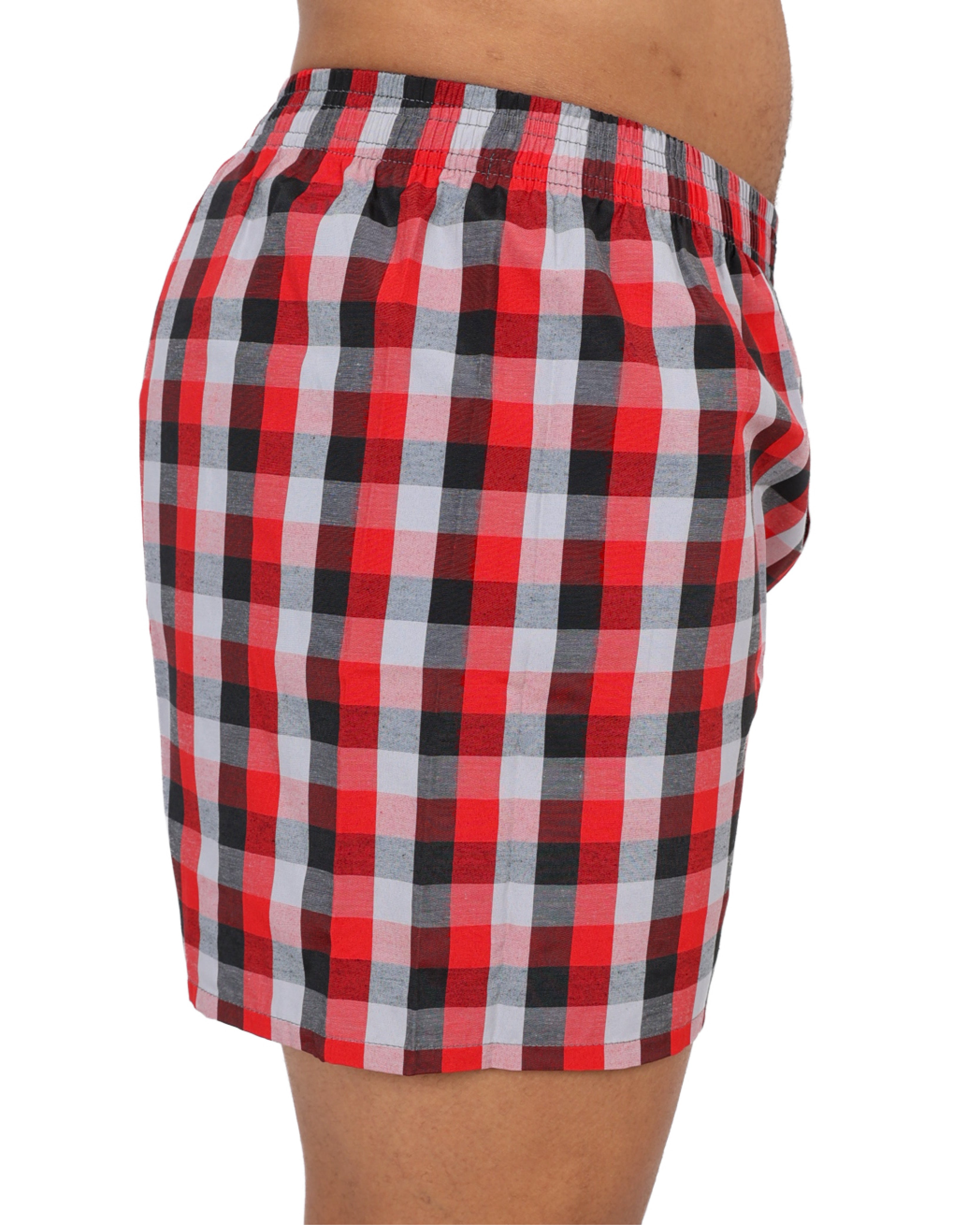 2 Pack Cotton Blend Boxer Shorts